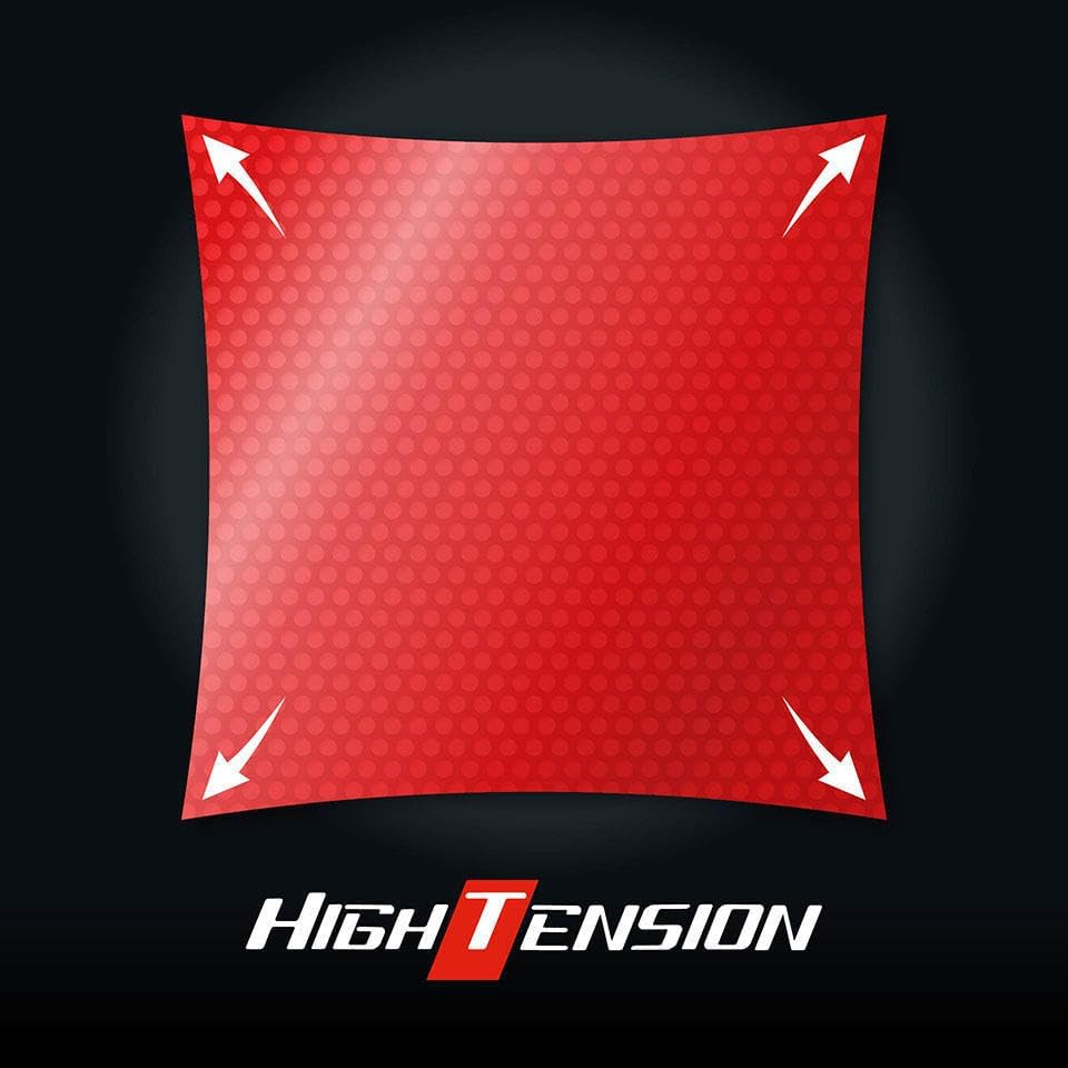 Butterfly Dignics 09C Table Tennis Rubber - 1.9 or 2.1 Mm - Red or Black - 1 Inverted Table Tennis Rubber Sheet - Professional Table Tennis Rubber - Rubber of Choice for Timo Boll image number 2