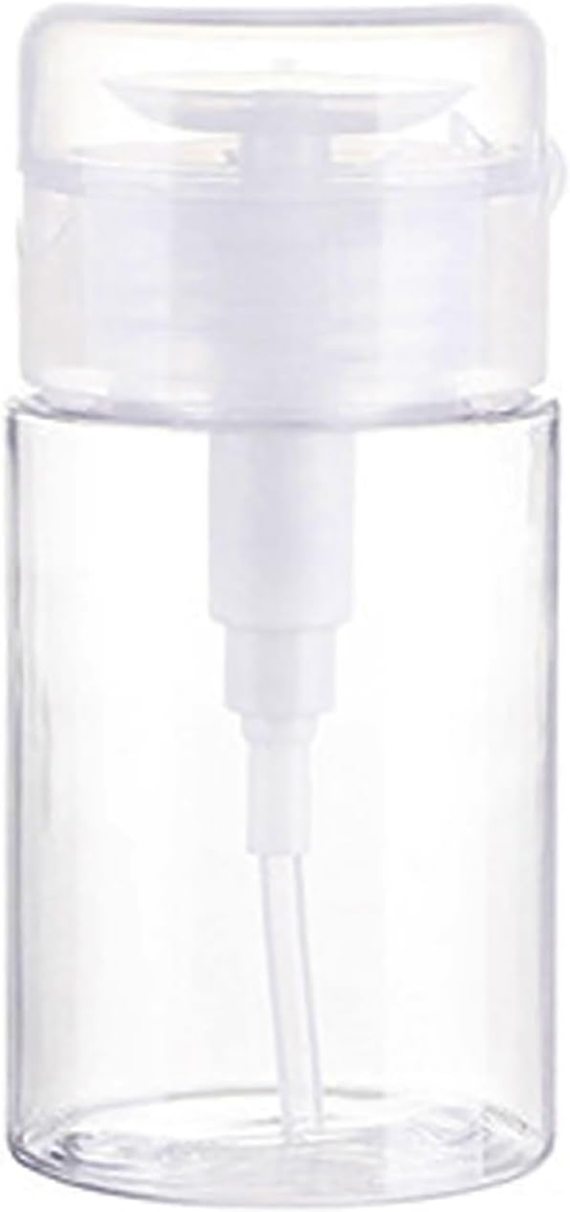 1 PCS 100Ml Toner Pump Bottle Acetone Pump Dispenser Nail Polish Remover Makeup Remover Pump Alcohol Press Liquid Bottles image number 1