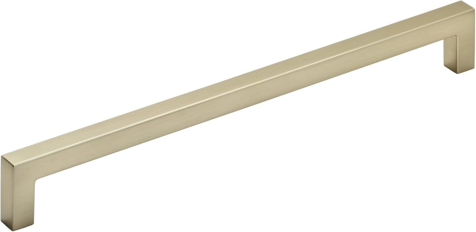 Amerock | Cabinet Pull | Matte Black | 3-3/4 Inch (96 Mm) Center-To-Center | Monument | 1 Pack | Drawer Pull | Drawer Handle | Cabinet Hardware