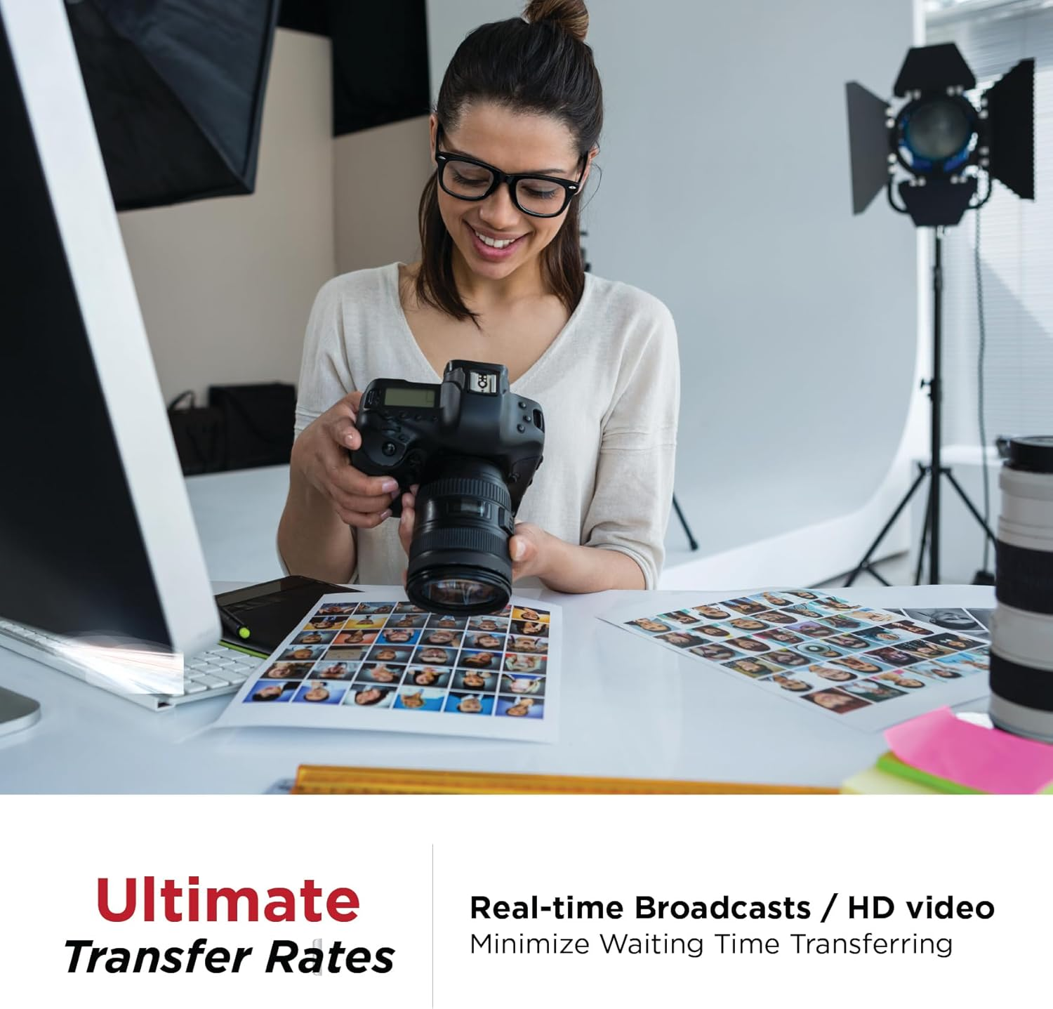 Gigastone 32GB 10-Pack SD Card UHS-I U1 Class 10 SDHC Memory Card High-Speed Full HD Video Canon Nikon Sony Pentax Kodak Olympus Panasonic Digital Camera, with 10 Mini Cases