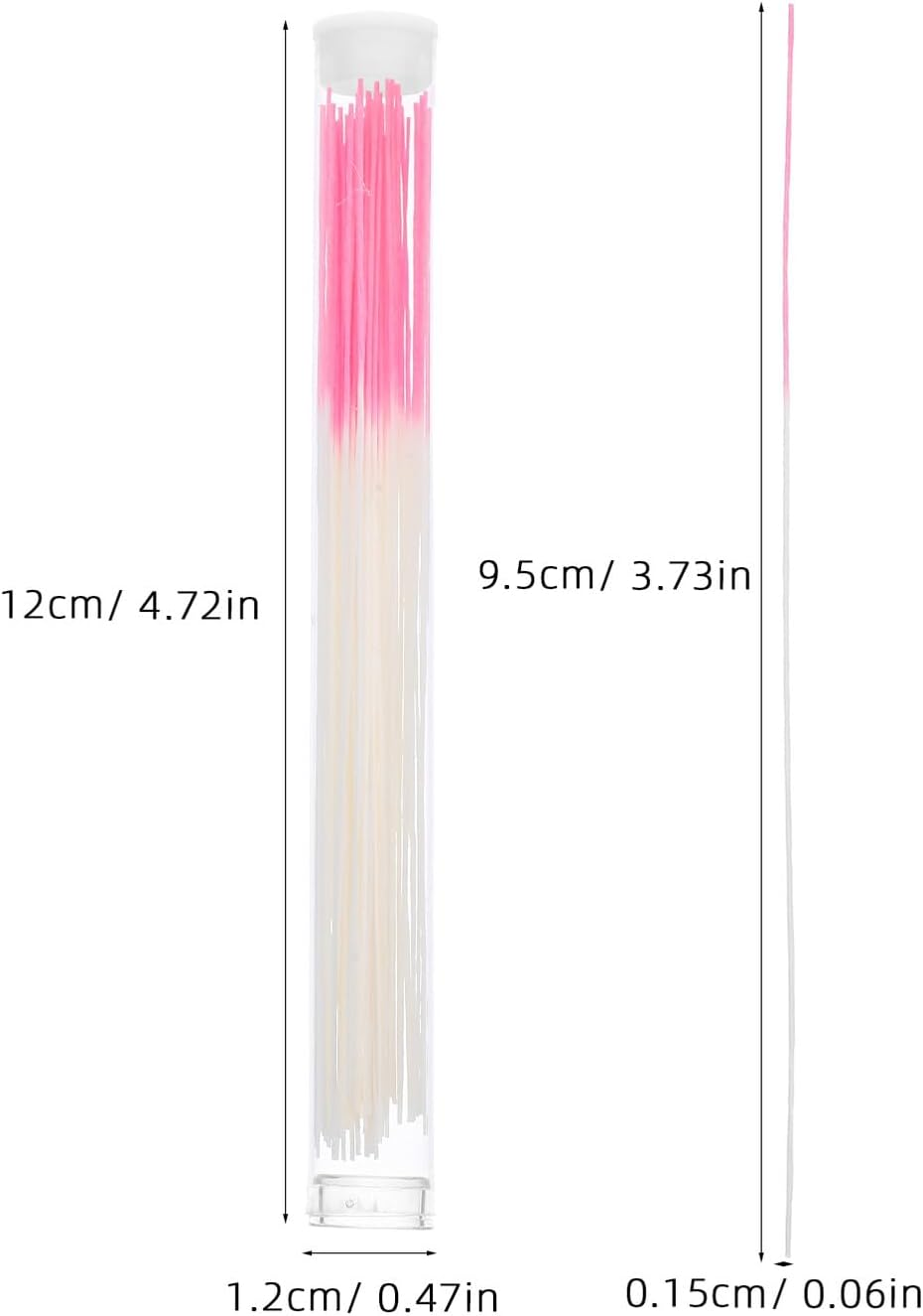 SHOWERORO 360PCS Ear Hole Cleaning Line for Piercing Aftercare Gentle Disposable Ear Care Tool with Soft Floss for Wax Removal and Clog Prevention Lightweight Travel-Friendly Piercing image number 2