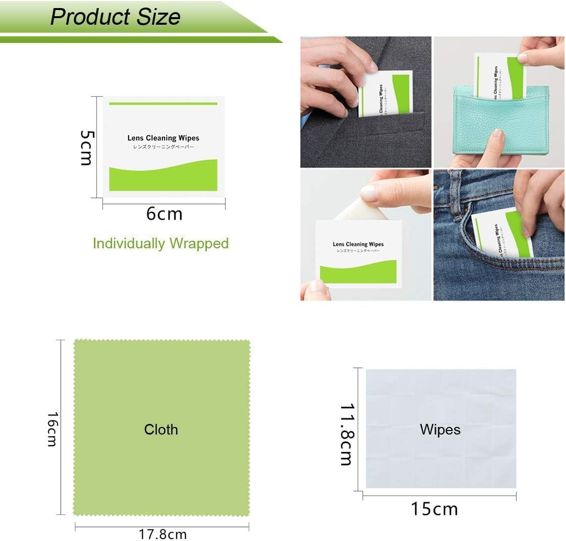 EOTW Screen Cleaner Wipes, Individually Wrapped for Computer, Monitor, Laptop, Ipad, Mobile Phone, LCD TV, Tablet PC, Keyboard Cleaning Kit [Pack of 240] image number 3