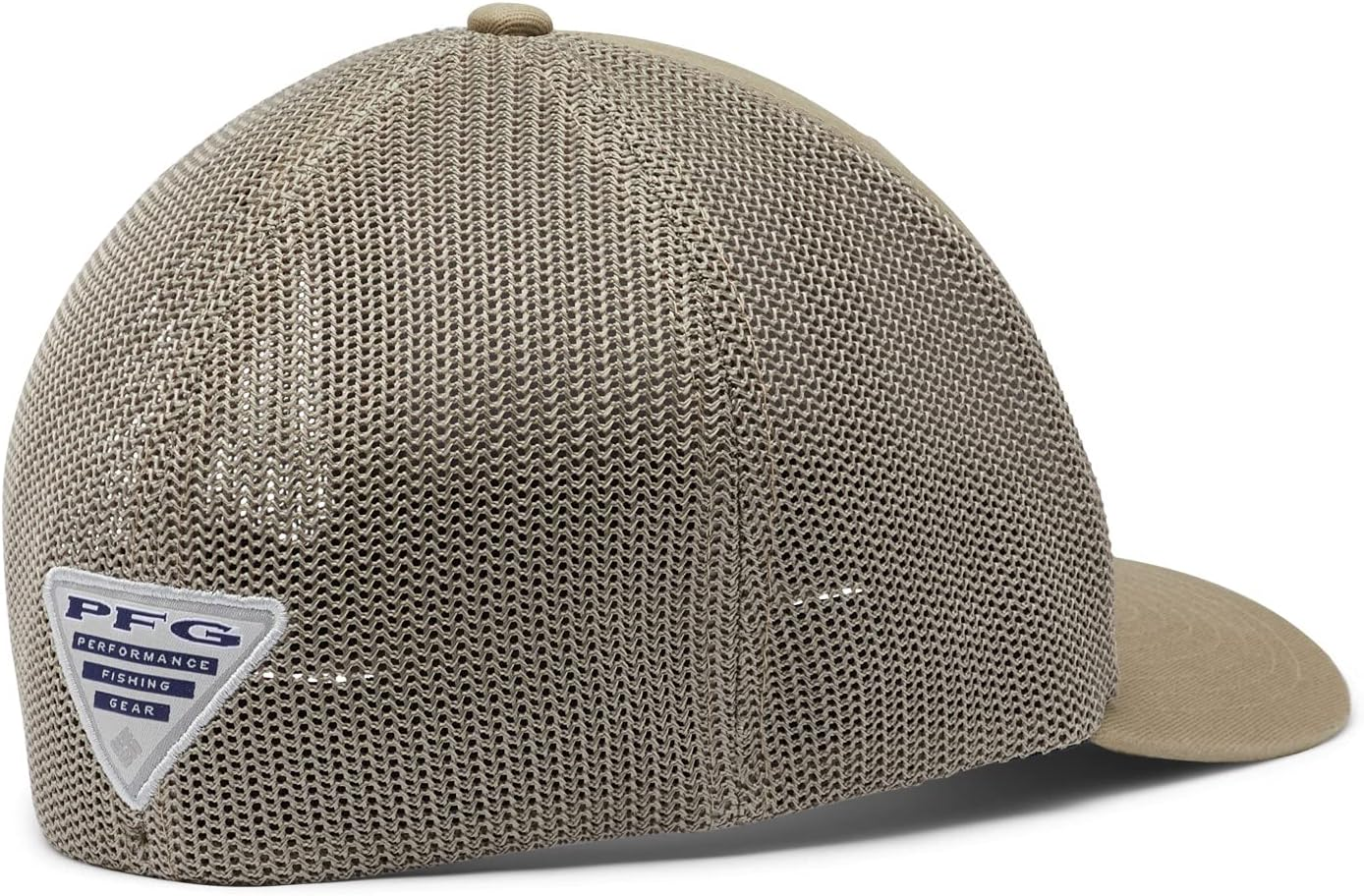 Columbia Unisex PFG Mesh Fish Flag Ball Cap, Tusk, S/M image number 1