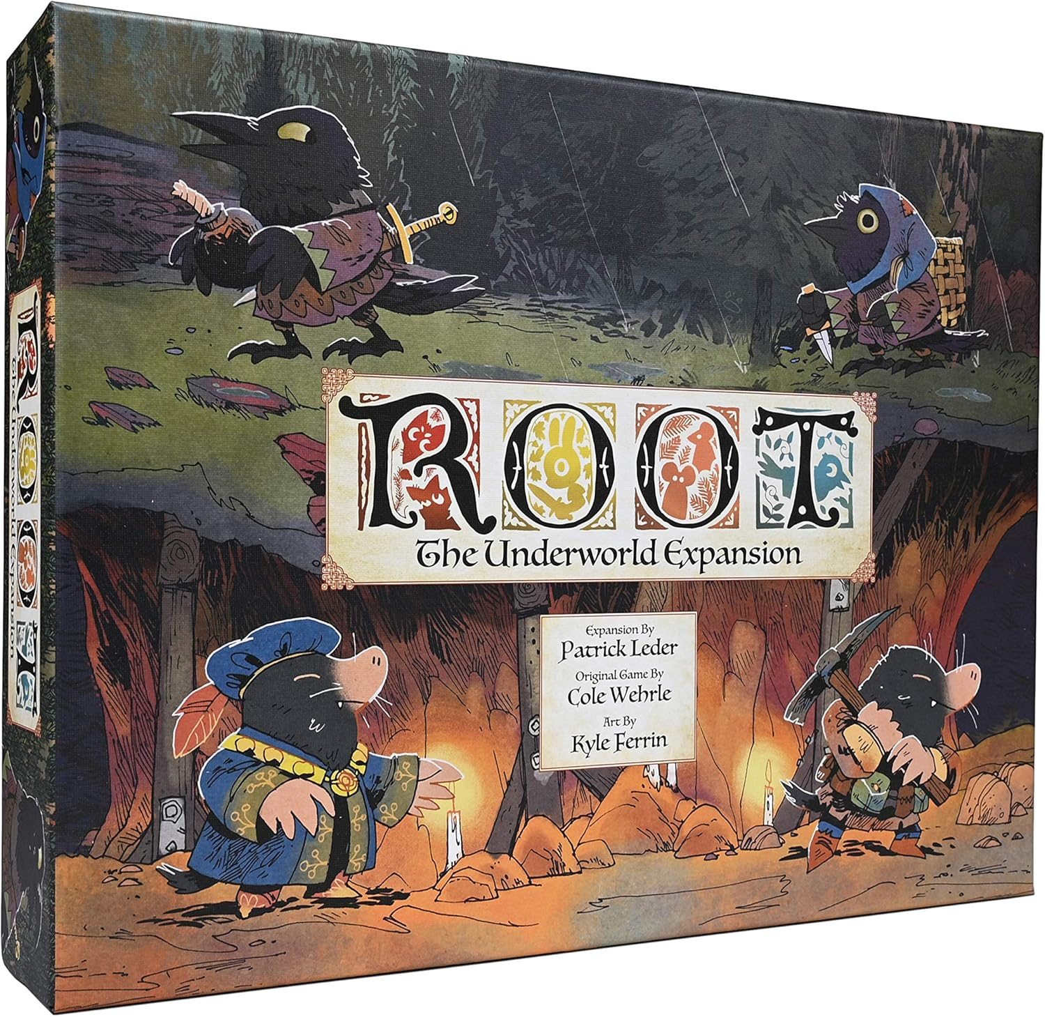 Leder Games Root: Underworld Expansion Board Game for 6 Players, Ages 12+ image number 3