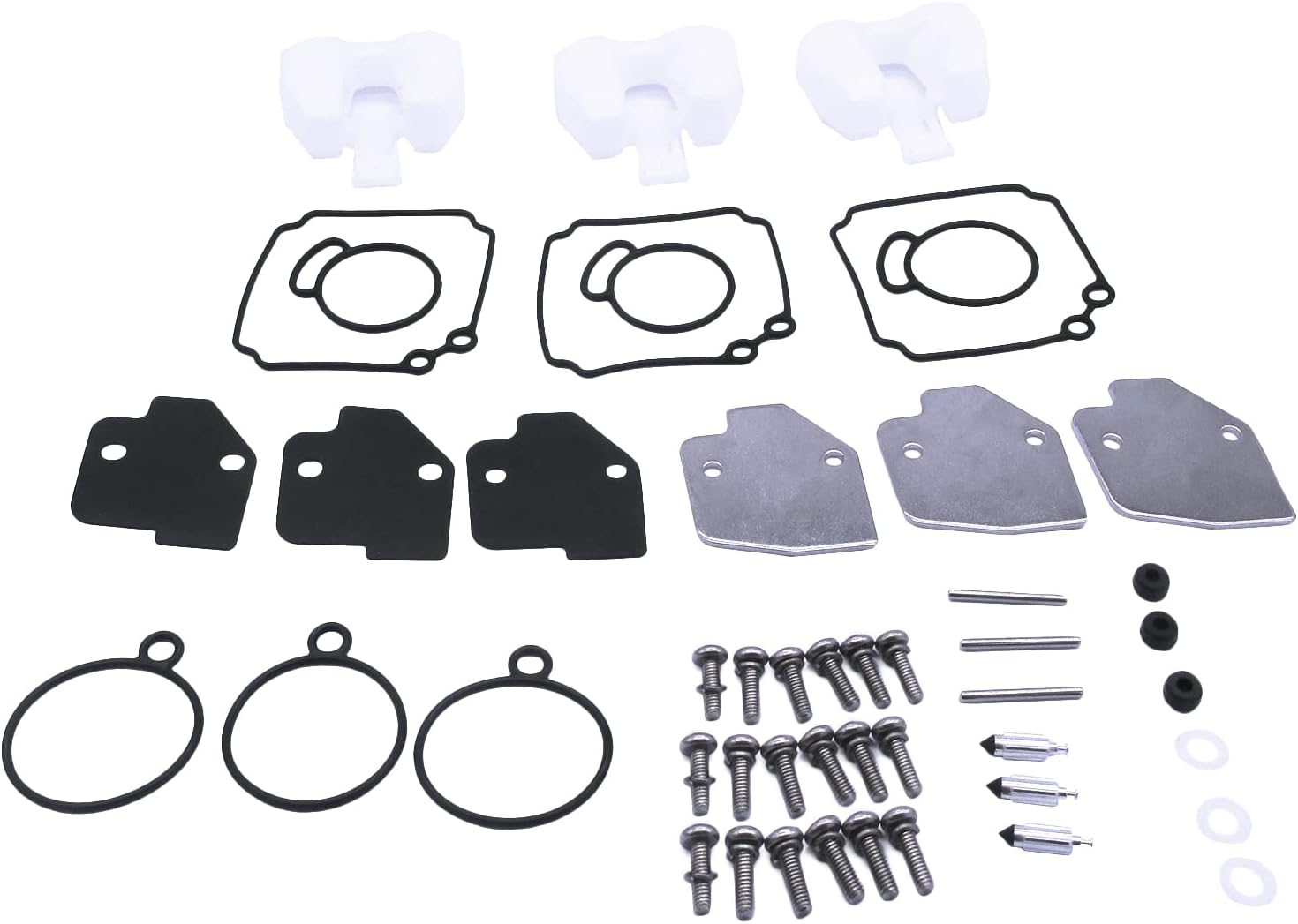 Boat Engine 3C8-87122-2 3C8-87122-1 3C8-87122-0 3C8871222 3C8871222M 3C8871221 3C8871221M Carb Carburetor Rebuild Repair Kit for Tohatsu for Nissan 40HP 50HP M40D2 M50D2 MW50D2 MX50D3 Outboard Motor