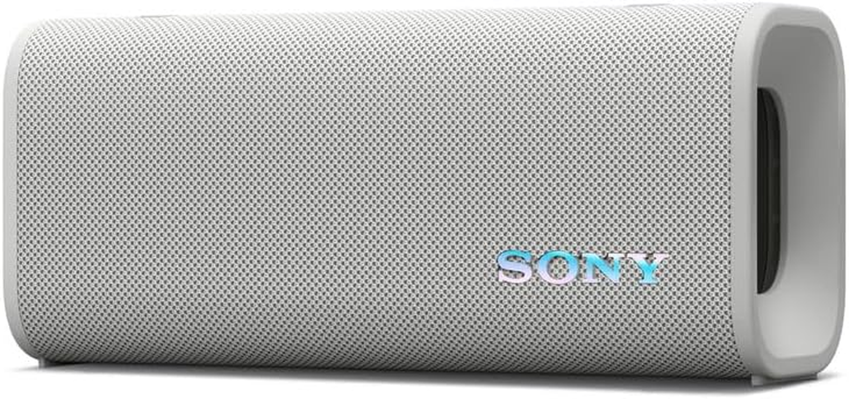 Sony ULT Field 5 Wireless Portable Bluetooth Speaker, IP67 Waterproof, Dustproof, and Rustproof with Enhanced Bass, 25 Hour Battery, 360&deg; Party Light, and Shoulder Strap (SRSULT50W), off White