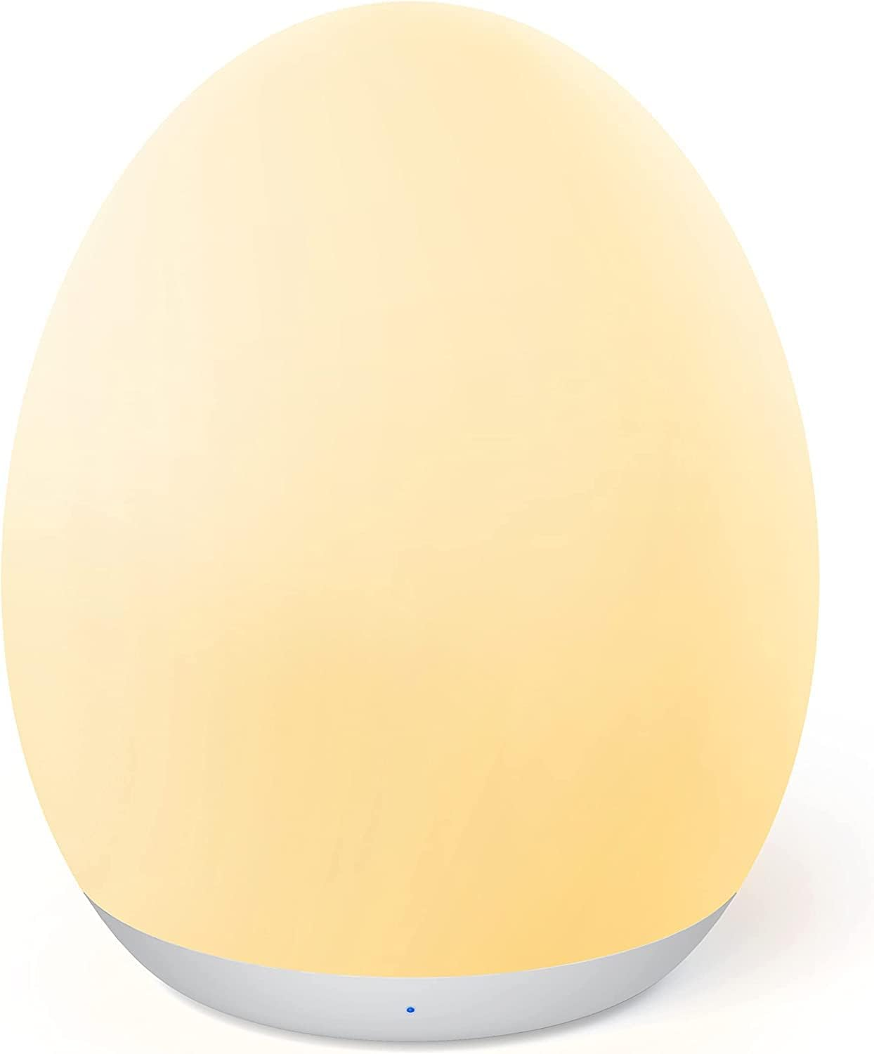 VT- Night Light with Nebula, Compatible with Google Assistant, RGB Dimmable, Timing, for Kids Bedroom Party Decor (Egg) image number 2