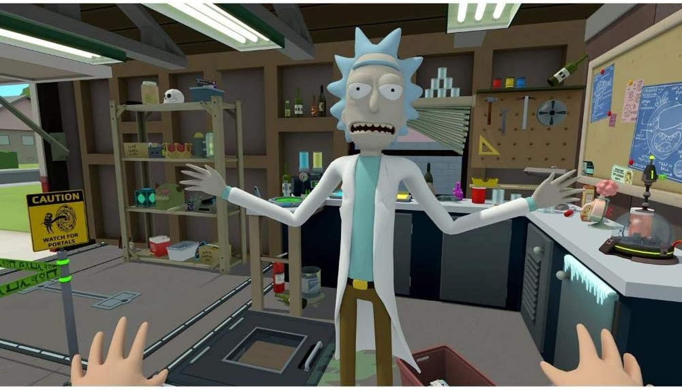 Nighthawk Interactive Rick and Morty Simulator: Virtual Rick-Ality Playstation 4 Game image number 2