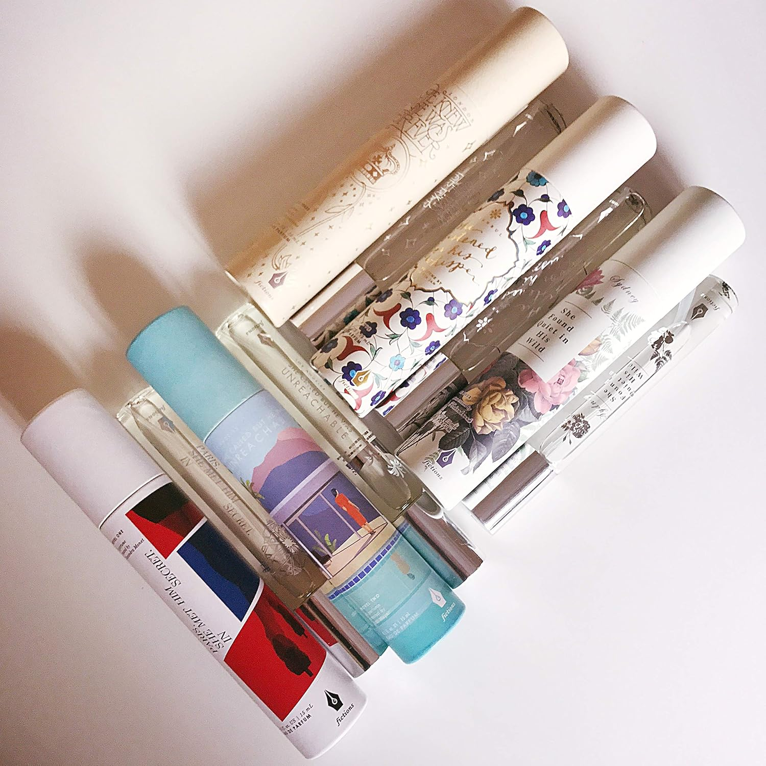 Fictions Mini Perfume Spray - Istanbul. She Listened for His Whisper - by Olivia Jan - Peach Skin, Black Pepper, Saffron, Rose Petal, Incense, Oud Wood, Blond Woods, Labadanum - Travel Size - 0.5 Oz image number 2