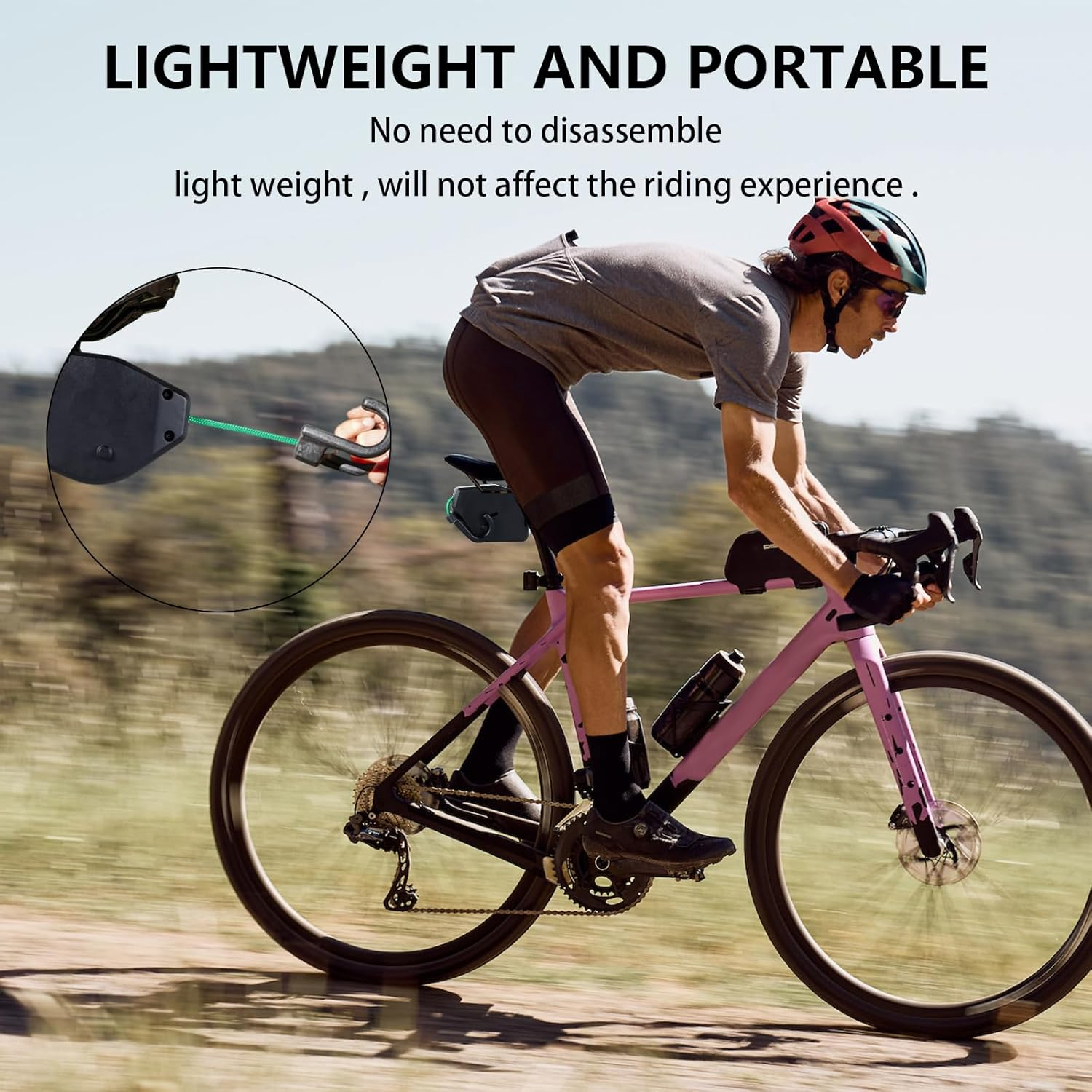 Bicycle Tow Rope, Bicycle Tow Strap, Mountain Bike Parent-Child Pull Traction Rope with Hook, Nylon Bicycle Traction Rope, Bike Accessories for Children Adults Outdoor Bike