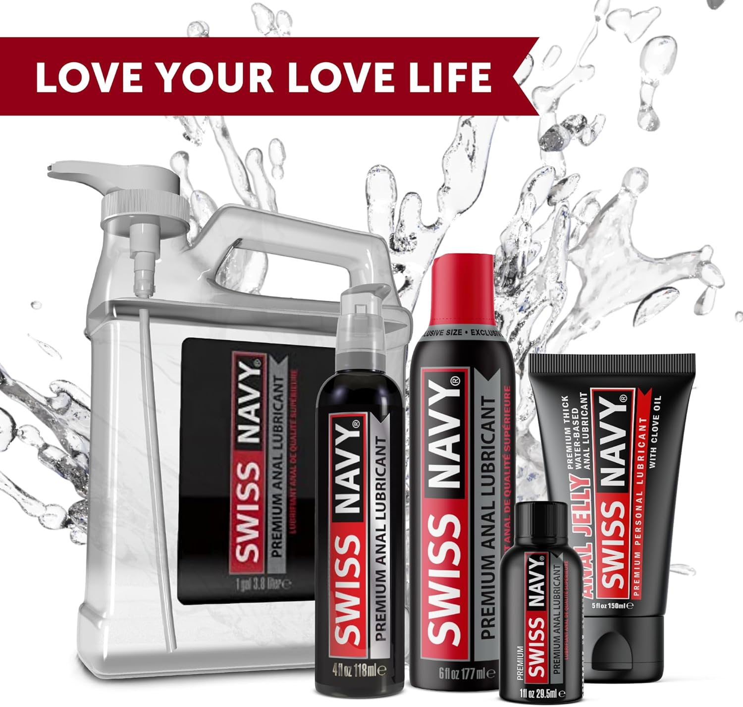 SWISS NAVY Premium Anal Silicone Lubricant, 2 Ounce image number 6