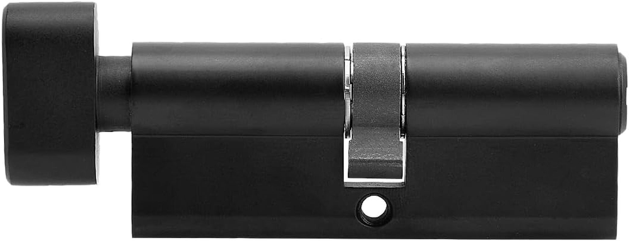 80Mm (35/10/35) Oil Rubbed Bronze (Black Color) Euro Cylinder with 5 Keys (Dimple), Single Open Copper Cylinder, Suitable for Wooden, Composite, UPVC or Aluminium Doors with a Euro Profile image number 5