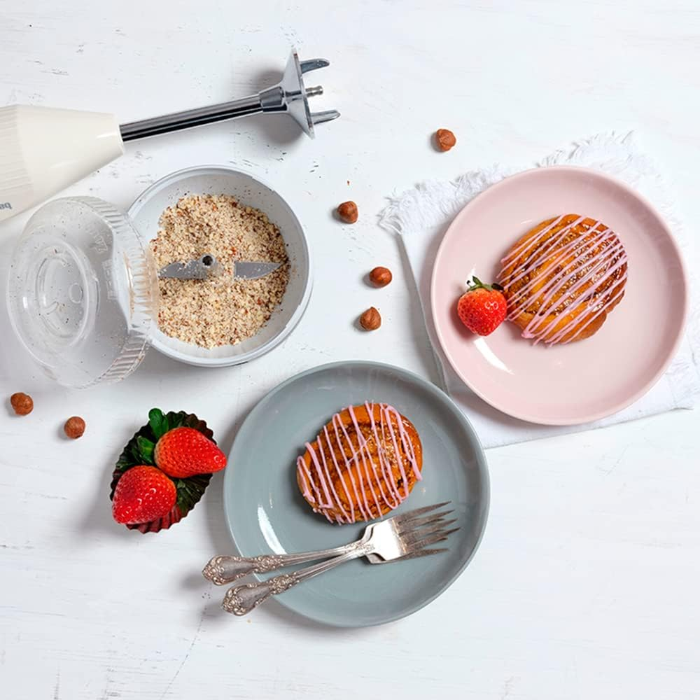 Bamix the Original Mince and Mix Wet/Dry Processor/Mill Attachment/Addon White image number 4