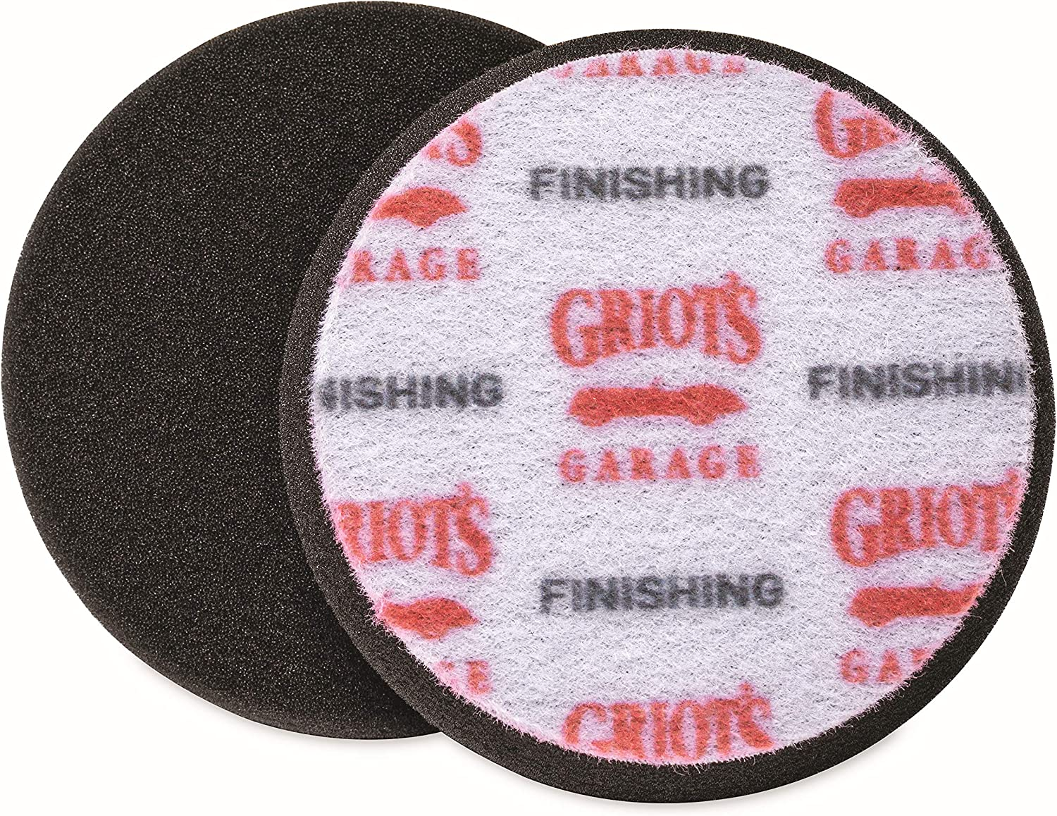 Griot'S Garage (11274-3PK) 3" Black Foam Finish Pad, (Set of 3) image number 1