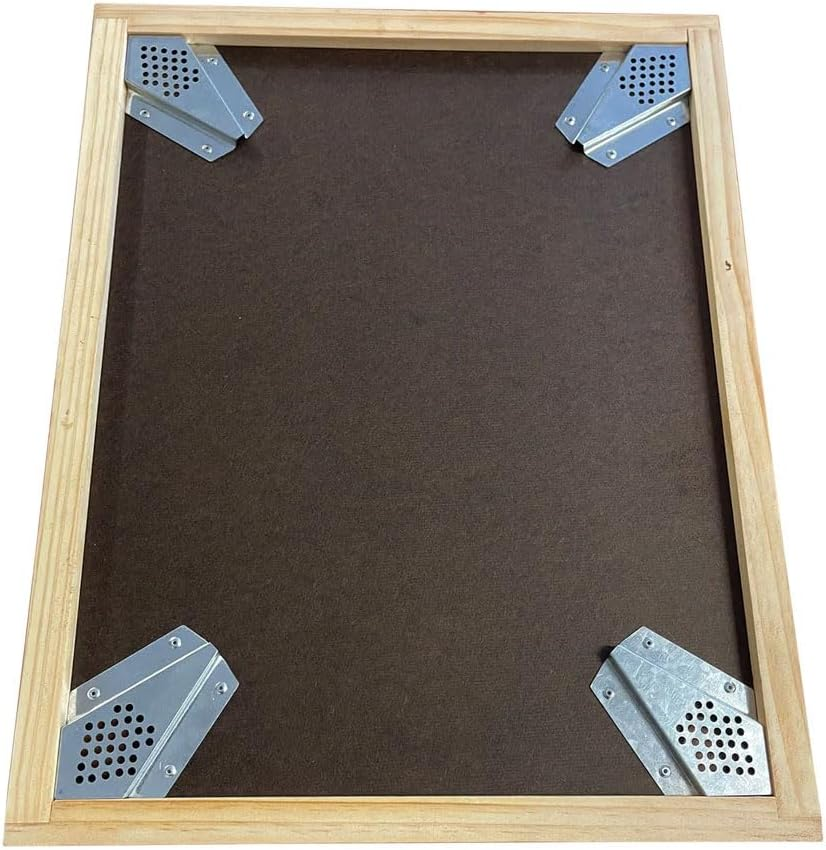 10 Frame Bee Hive Escape Board with 4 Metal Bee Escape Clearer &ndash; Plywood Construction with New Zealand Pinewood Border Beehive Tools Beekeeping Tools