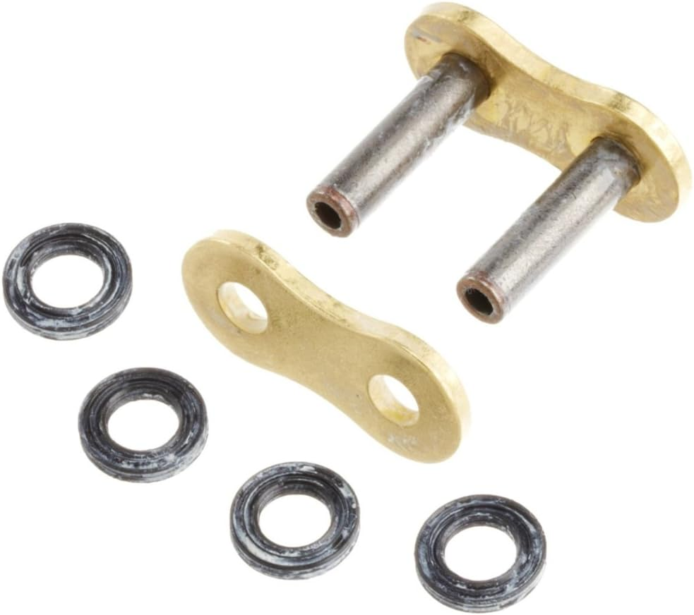 DID ZJ525ZVMX2G (525 Series) ZVM-X2 Gold/Gold High Performance X-Ring Chain Rivet Type Connecting Link