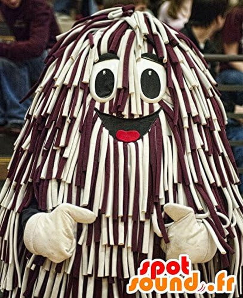 Mascot Spotsound Amazon All Hairy and Smiling