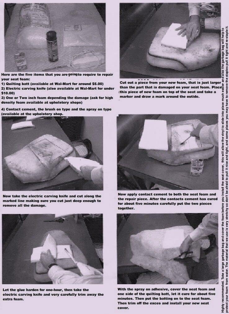 New Replacement Seat Cover Fits TRX420 Honda FOURTRAX ATC TRX 420 731 image number 5