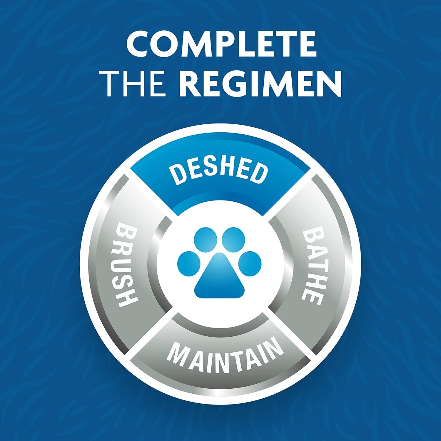 Furminator Cat Deshedding Tool, Deshedding Brush for Cats, Removes Loose Hair Large image number 5