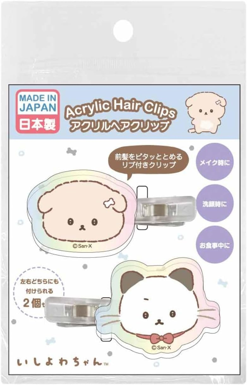 I Planning Ishiyowa-Chan Aurora Acrylic Hair Clip Face K5219A