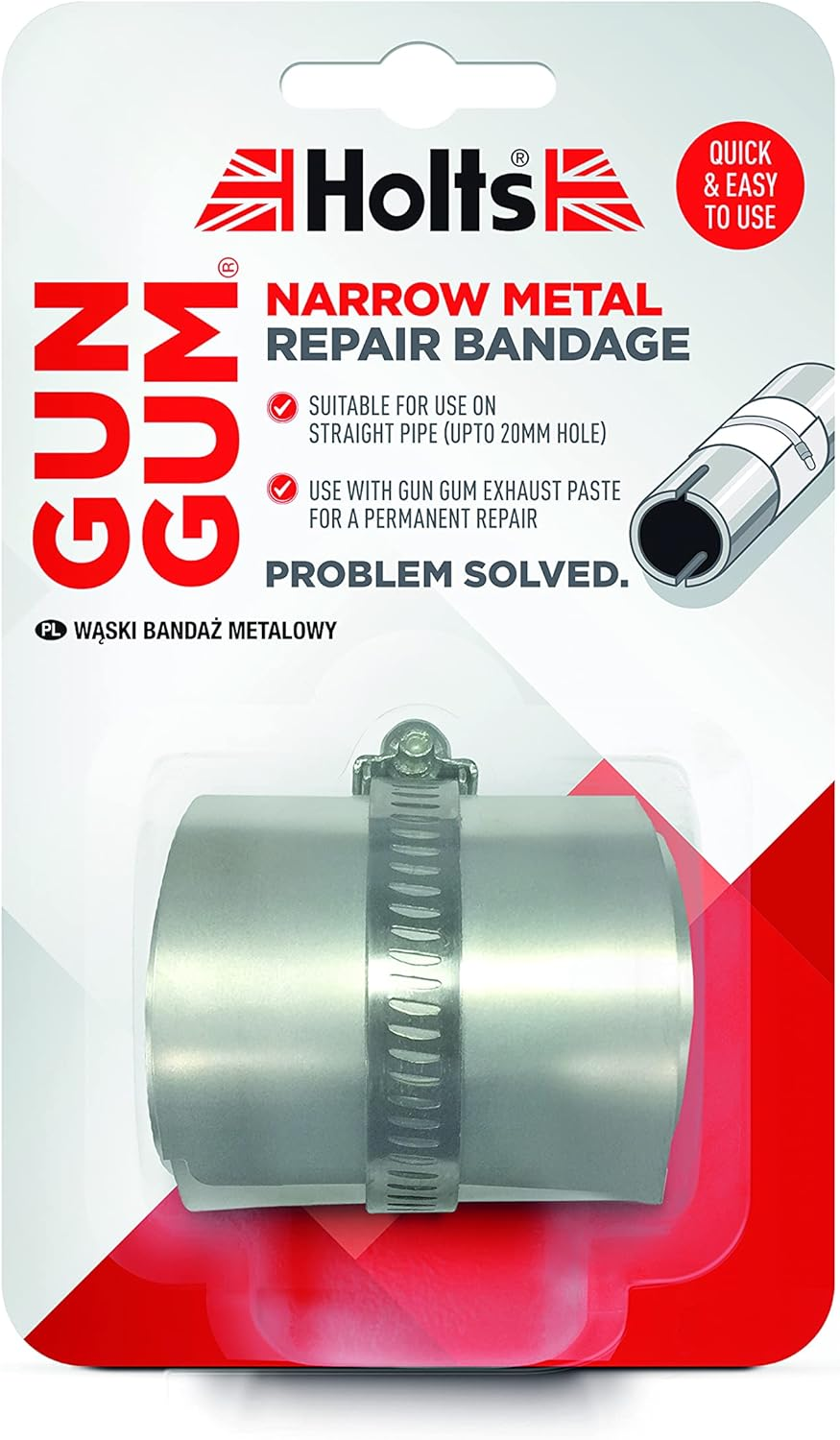 Holts Flexiwrap Straight Pipe Repair