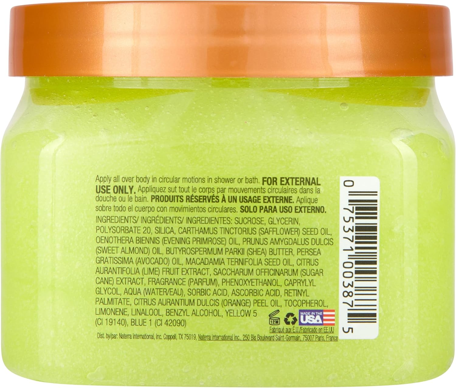 Tree Hut Rainbow Sherbet Shea Sugar Scrub, Exfoliating Body Scrub Removes Dead, Dry Skin for a Soft & Hydrated Feel, Nourishing Essential Body Care, 18 Fl Oz. image number 3