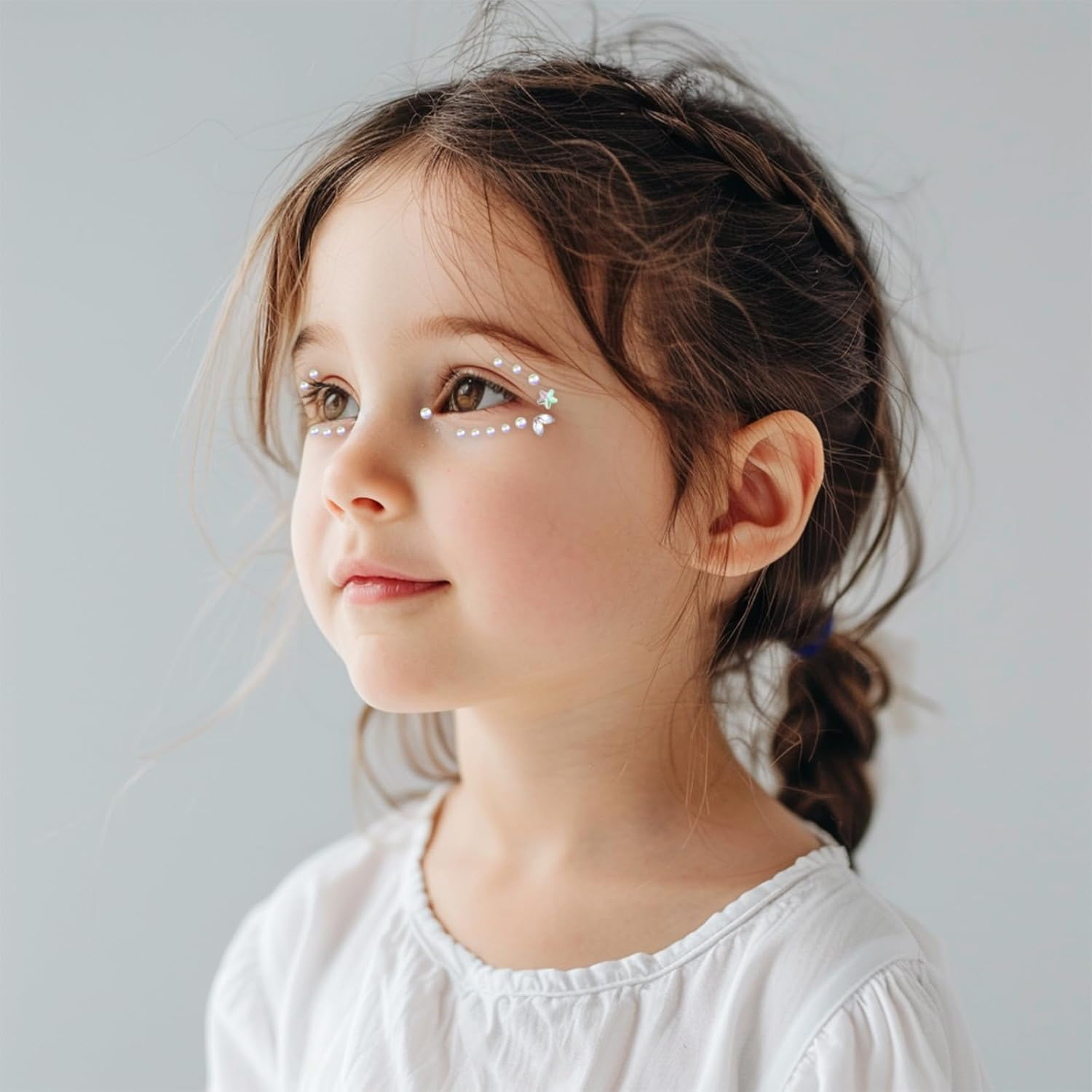 Self Adhesive Face Gems,892Pcs Face Eye Hair Jewels Rhinestones Stick on Acrylic Jewels for Makeup DIY Craft Body Nail Party Decoration image number 3