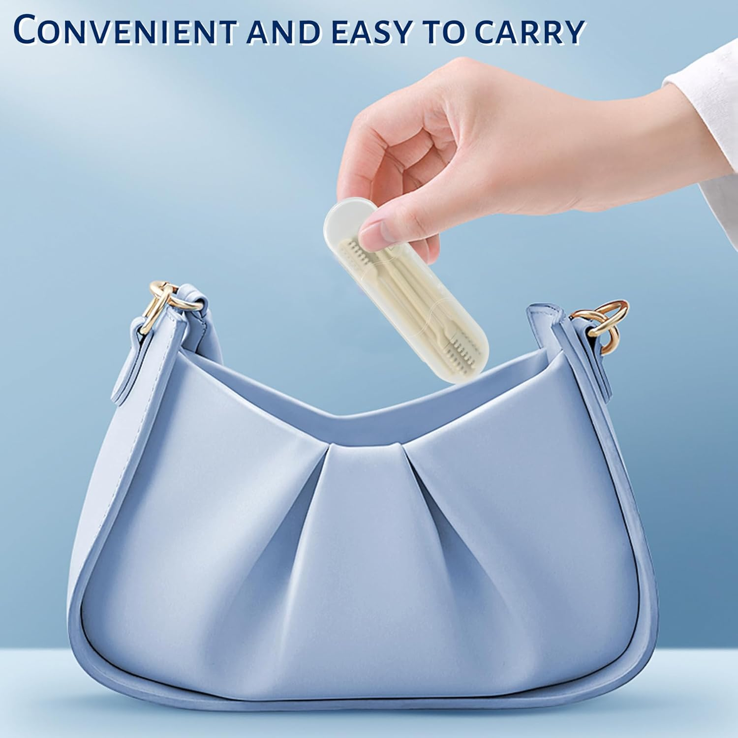 EKIND 5 Pcs Double-Sided Nose Hair Trimmer, 2-In-1 Manual Nose Hair Cutter with Ear Picker, Nostril Hair Remover Tool,Portable and Convenient, Washable, Head Nose Hair Cutter, Tail Ear Picker image number 1