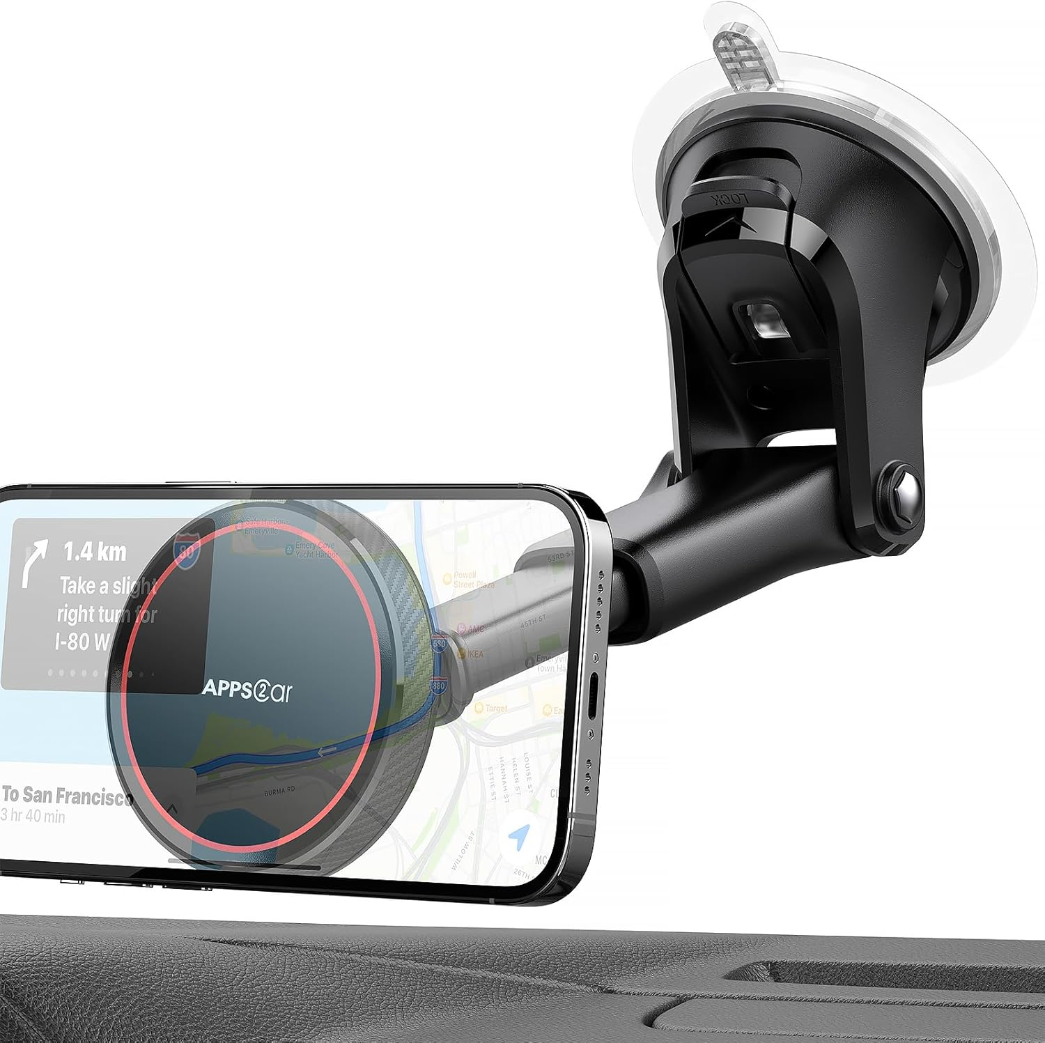Apps2Car Compatible for Magsafe Car Mount - Designed for Iphone 17/16/15/14/13/12 Magsafe Case image number 3