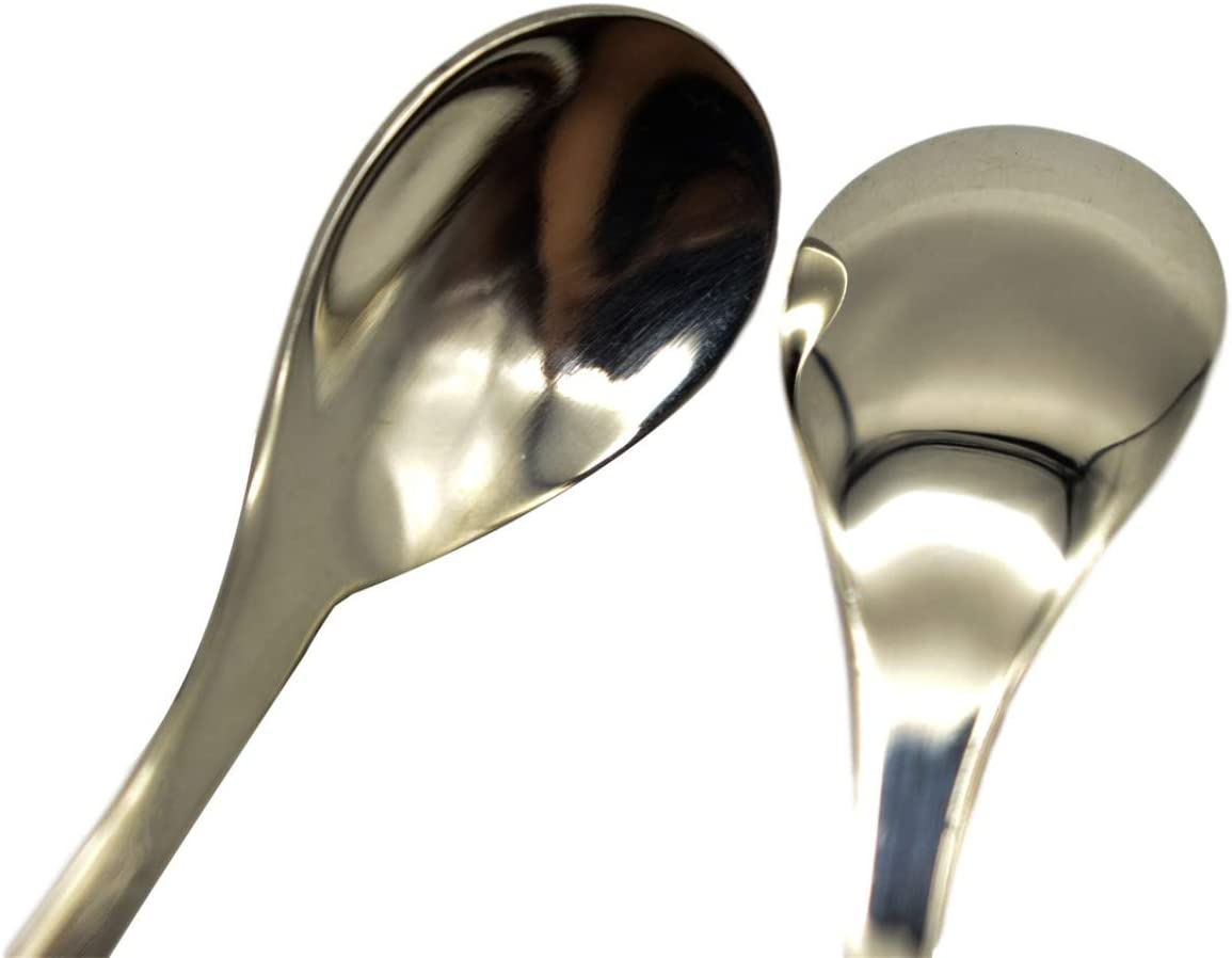 Maydahui 2PCS Flamingo Spoons 5.1 Inch（13Cm） Animal Spoon18/8（304） Stainless Steel Dessert Coffee Stirring Spoon Teaspoon Tableware Kitchen Tools image number 2