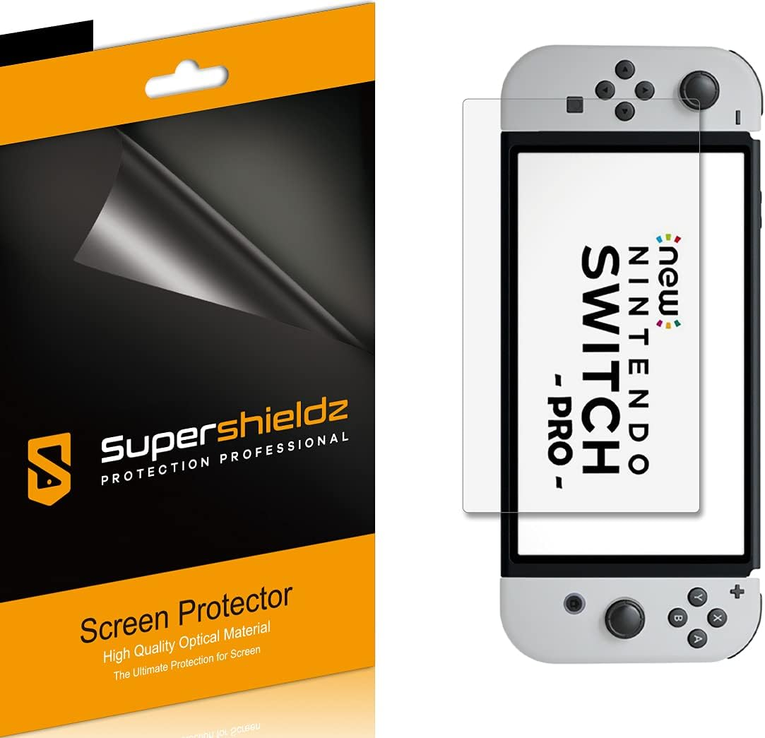(3 Pack) Supershieldz Anti-Glare (Matte) Screen Protector Designed for Nintendo Switch OLED (2021) image number 1