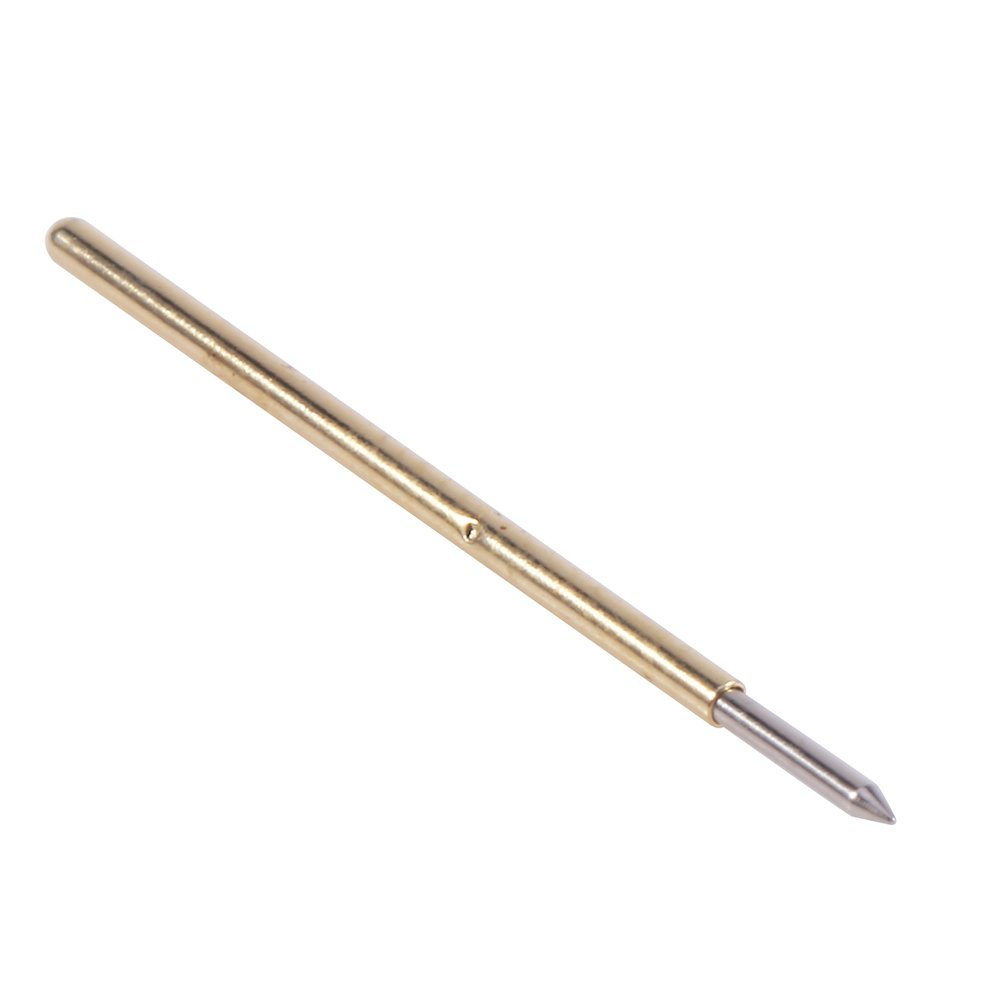 100X P50-J1/P50-B1/P75-B1/P75-E2/P100-E2 Spring Test Probe round Pogo Pin Tools for Testing PCB Gold Fingers and Pads image number 2