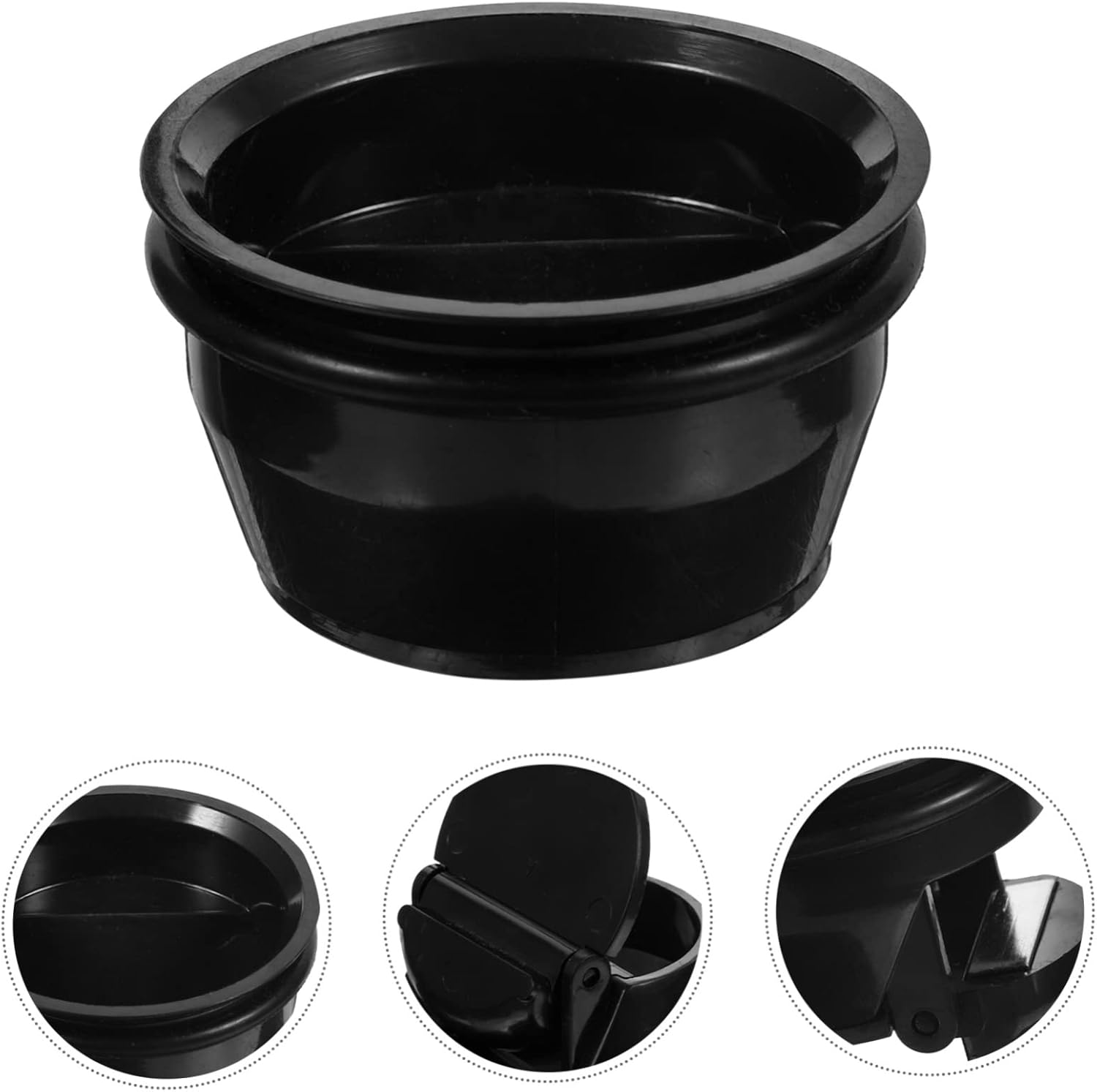 Didiseaon 2Pcs Odor Floor Drain Accessories Backflow Preventer for Garage Floor Drain Sewer Core Prevents Sewer Backflow in Bathroom image number 5