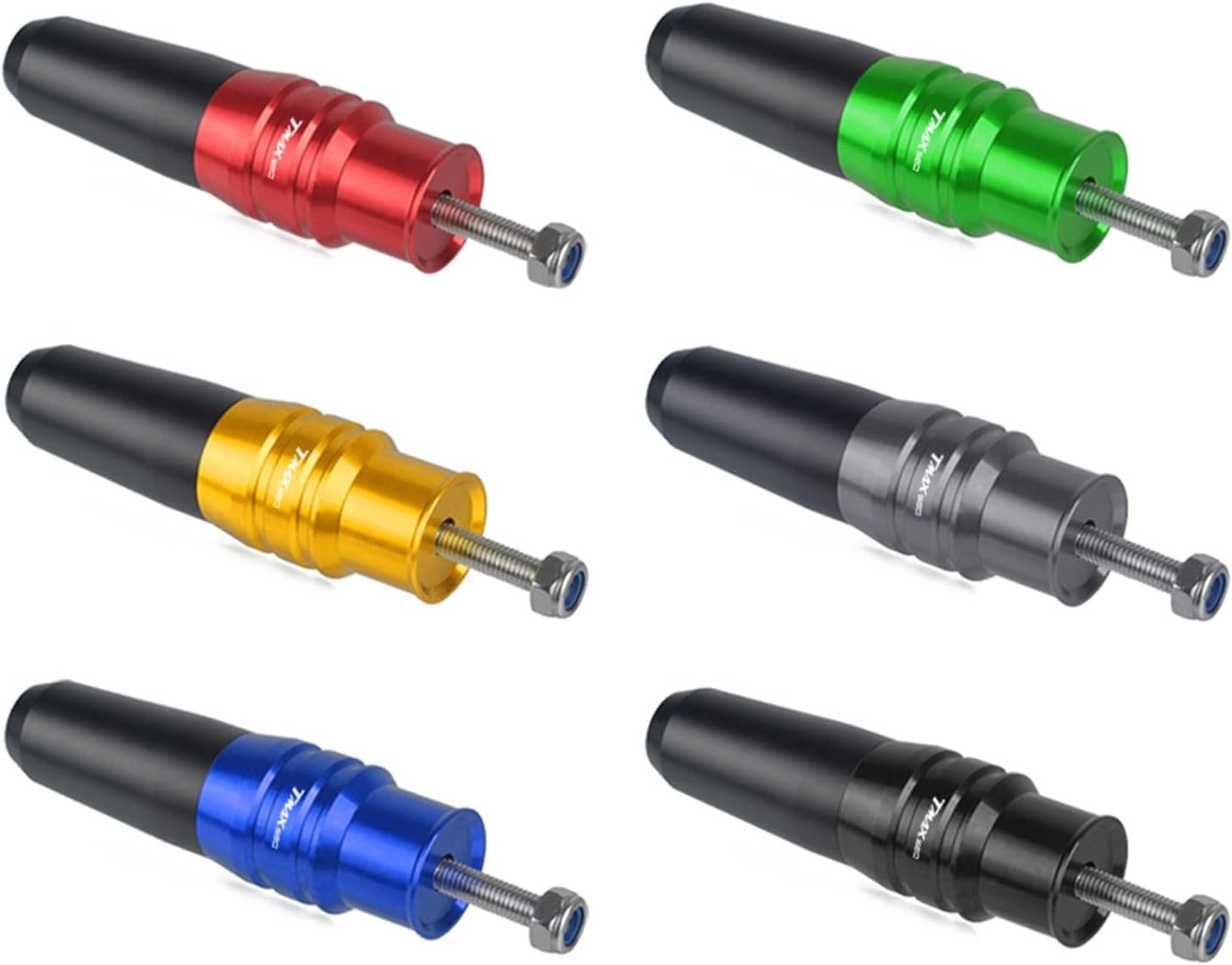 Motorbike Frame Sliders for Yamaha T-MAX TMAX 560 T Max 560 T-Max560 TMAX560 2020 2021 Accessories Exhaust Frame Sliders Crash Pads Falling Protector (Color : Titanium, Size : C-1 Piece) image number 3