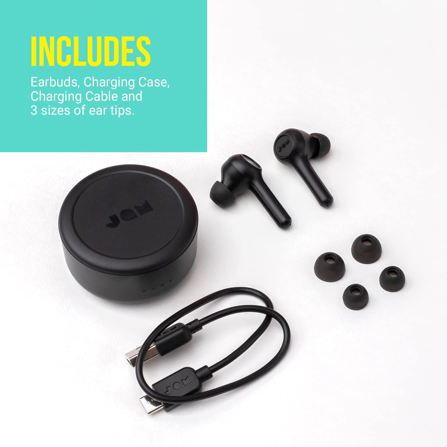 Jam Audio Xec Wireless Earbud - Black HX-EP625-BK-WW image number 4