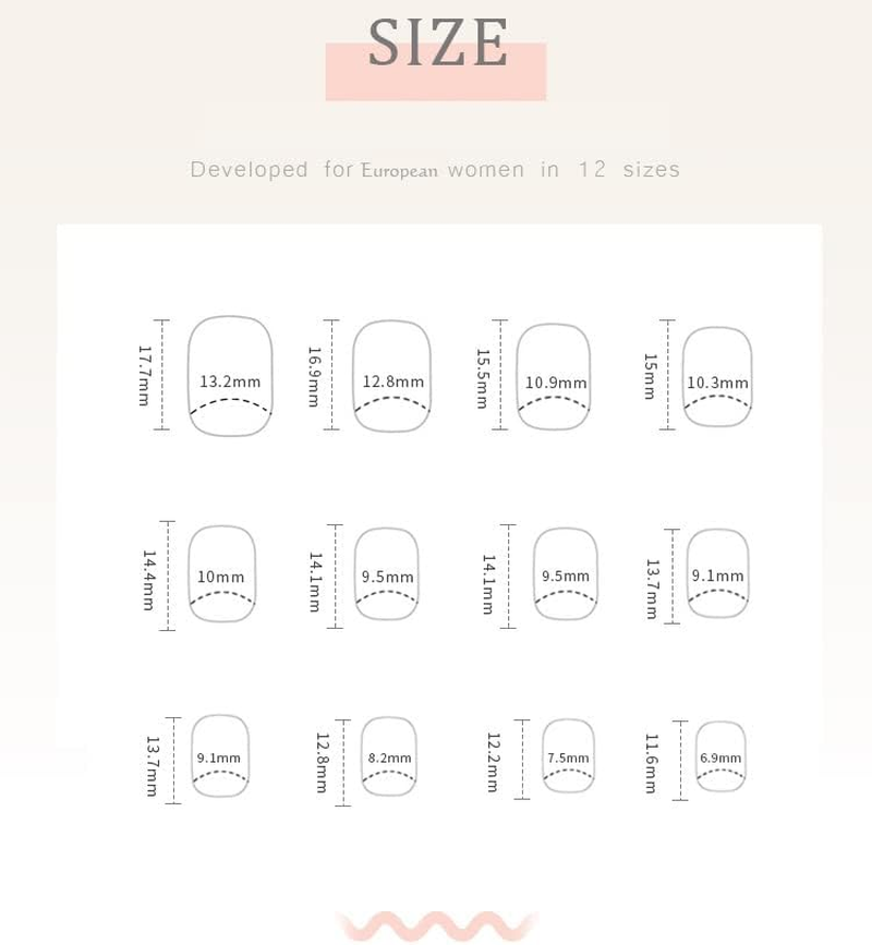 Sethexy Short Square Fake Nails French Ballerina Rhinestone False Nails Glossy Stick on Nails 24Pcs Acrylic Pink Press on Nail Tips image number 5