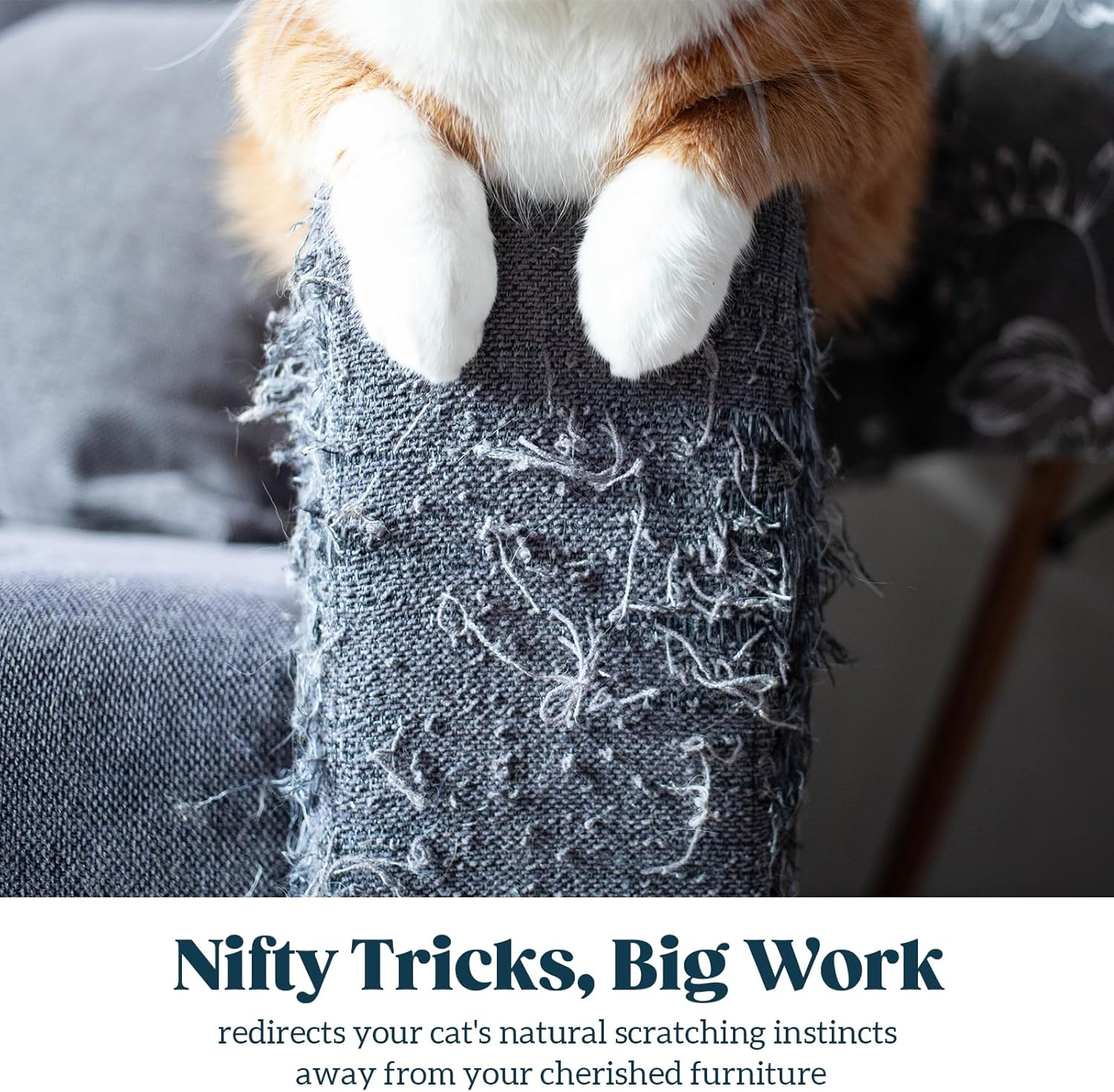 PELZIN Natural Sisal Rope for Cat Scratcher 6Mm X 30M, Cat Scratching Post Replacement Rope, Cat Tree Twine for Scratching Post Repair, Recover, Replace and DIY, Natural image number 4