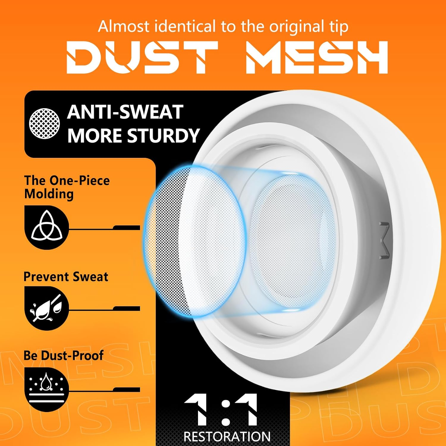 4 Pairs Replacement Ear Tips for Airpods Pro 2Nd/1St Generation with Portable Storage Box & Cleaner Pen,Noise Reduction Holewith & Built-In Dust Guard Screen,Silicone Ear Tips for Airpods Pro-Xs/S/M/L