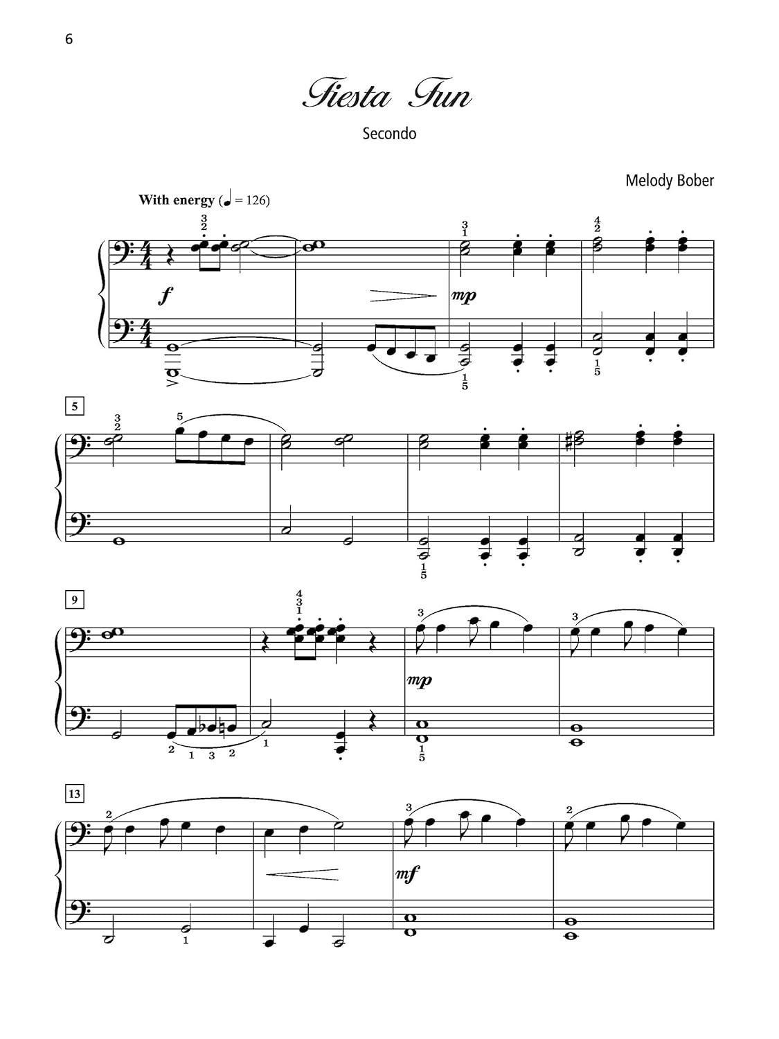 Grand Duets for Piano - Book 4: 6 Early Intermediate Pieces for One Piano, Four Hands image number 2