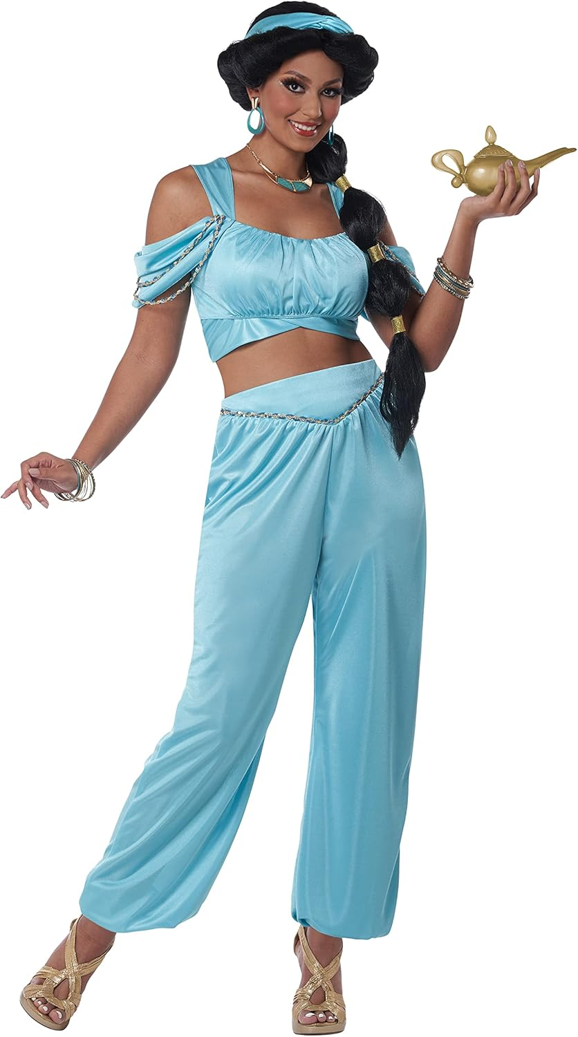 California Costumes, Classic Arabian Princess, Jade, Small