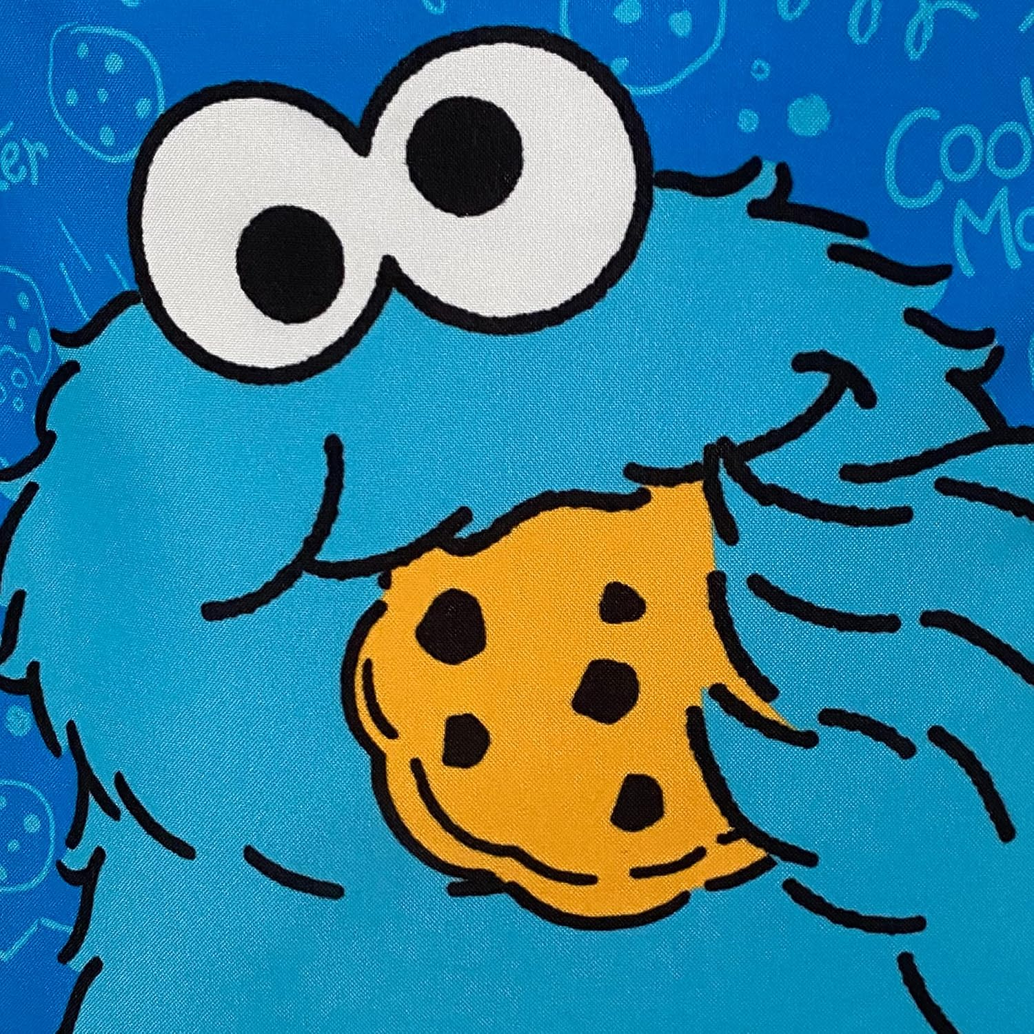 Sesame Street Cookie Monster Children'S Backpack, Blue, One Size