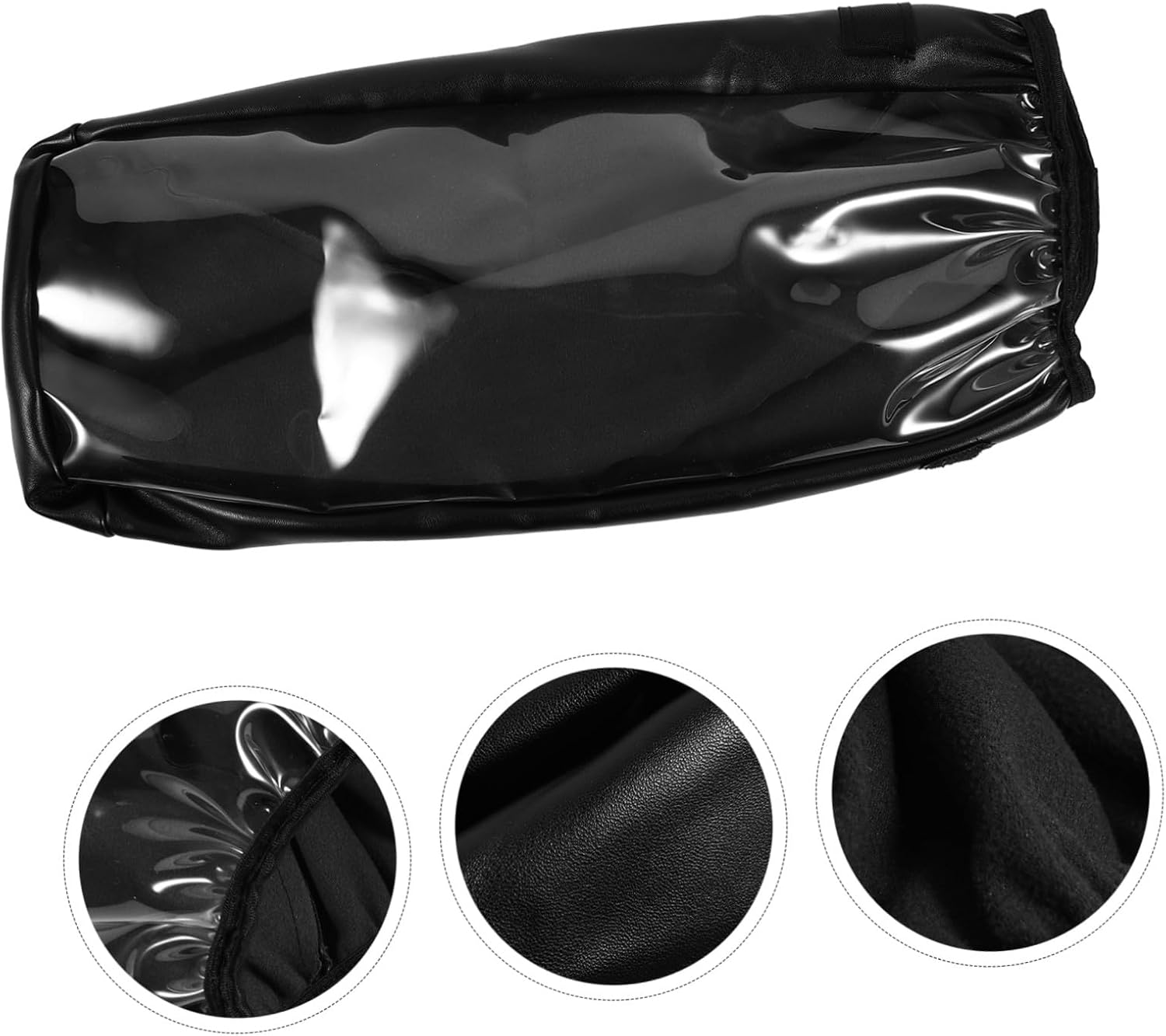 Abaodam Transparent Wheelchair Control Panel Cover Protective Sleeve with Strap Tear and Scratch Resistant Power Controller Shield for Electric Mobility Devices image number 3