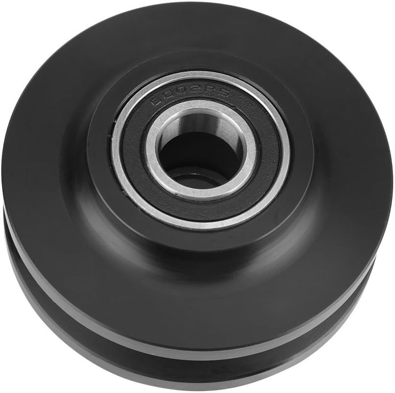 2Pcs Sliding Barn Door Wheel Closet Hardware Door Roller Cabinet Window Pulley Sliding Door Track Home Use image number 3