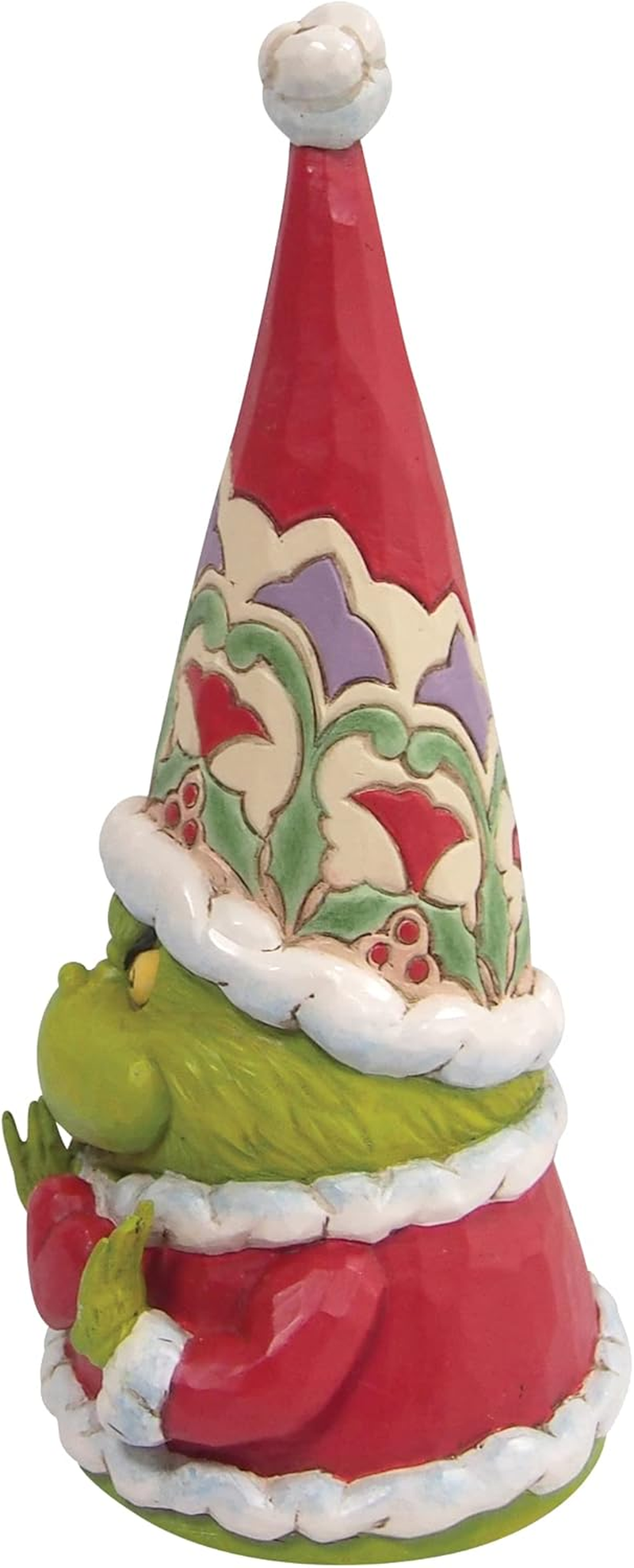 Enesco Jim Shore Dr. Seuss the Grinch Gnome with a Large Heart Figurine, 7.25 Inch, Multicolor image number 3