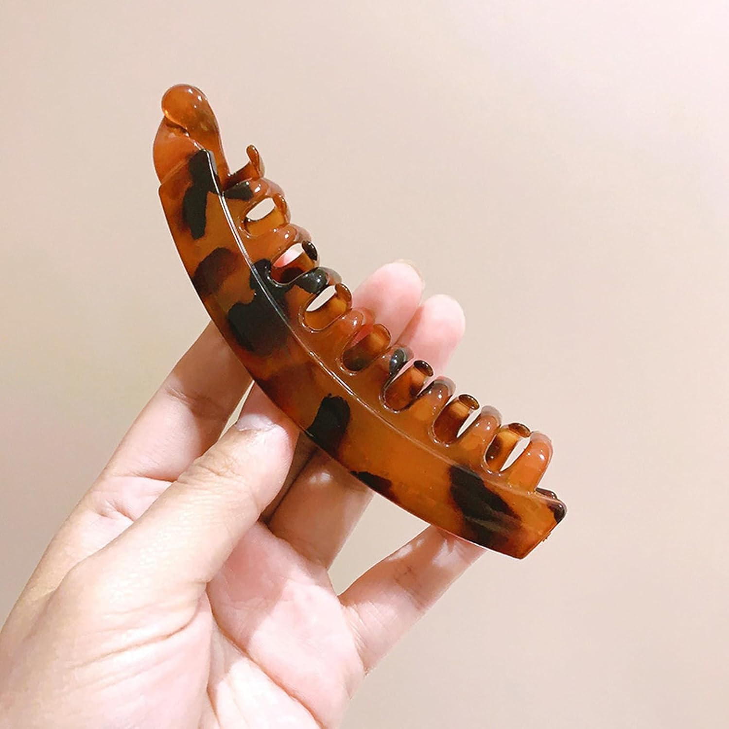 Pack of 4 Banana Clip Vintage, Banana Clip Hair, Ponytail Hair Clip, Large Banana Hair Clip, Banana Clips Grip Combs, Women'S Hair Clips for Fashionable Hairstyles and Hair Styling