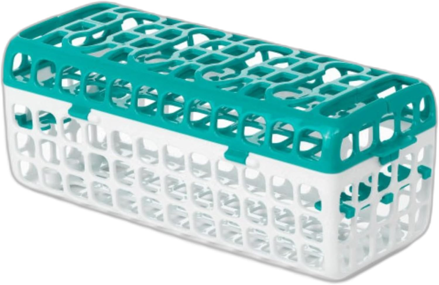 OXO Tot Dishwasher Basket for Bottle Parts & Accessories, Teal, 1 Count (Pack of 1)