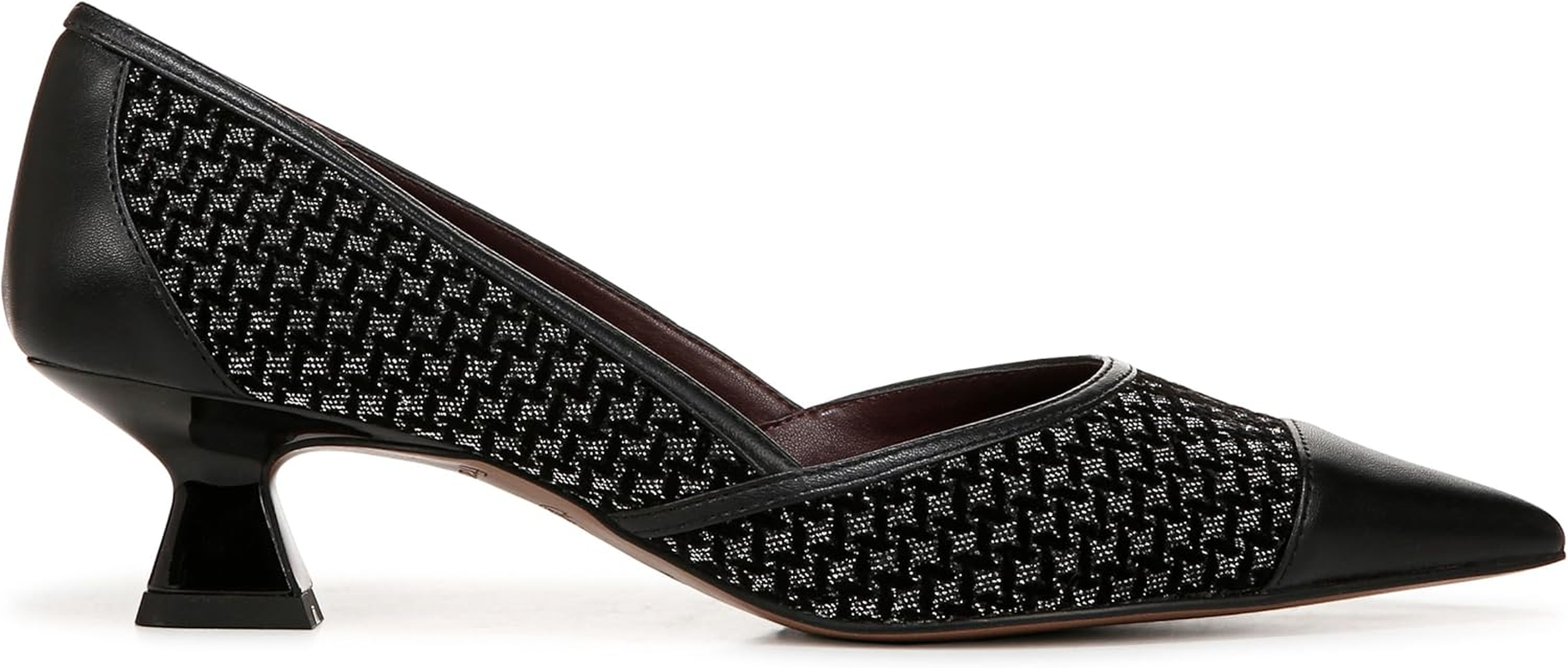 Franco Sarto Women'S Darcy Pointed Toe Kitten Heel Pumps image number 5