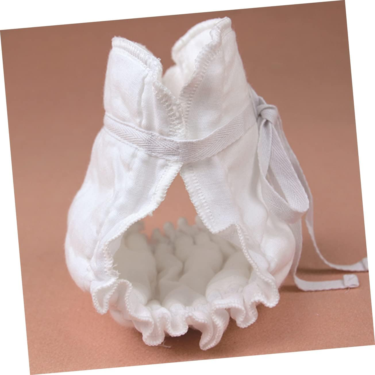 Washable Newborn Nappies 2Pcs Reusable Cloth Diapers Adjustable Pocket Diapers for White Toddler Baby Girls and Boys image number 3