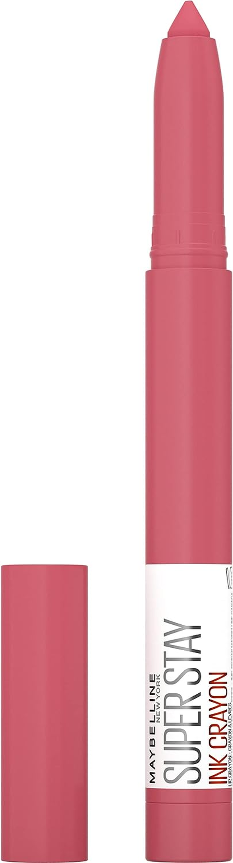 Maybelline Super Stay Ink Crayon Matte Longwear Lipstick Makeup, 145 Break the Ceiling, 0.04 Oz image number 1