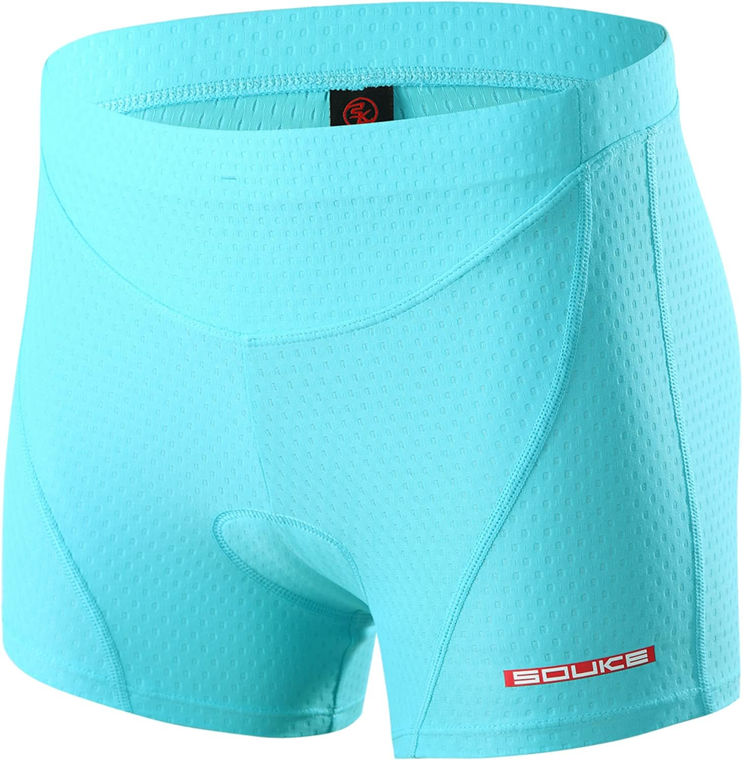 Soukesportsau Cycling Shorts Women'S 3D Padded Bicycle Bike Biking Underwear Shorts